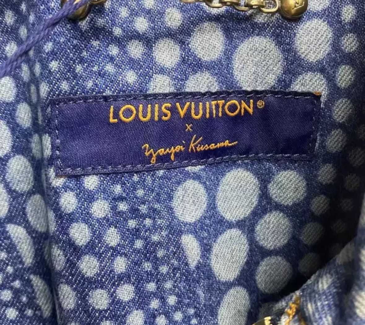 Louis Vuitton Louis Vuitton's latest blue print logo denim jacket Size US M / EU 48-50 / 2 - 4 Thumbnail