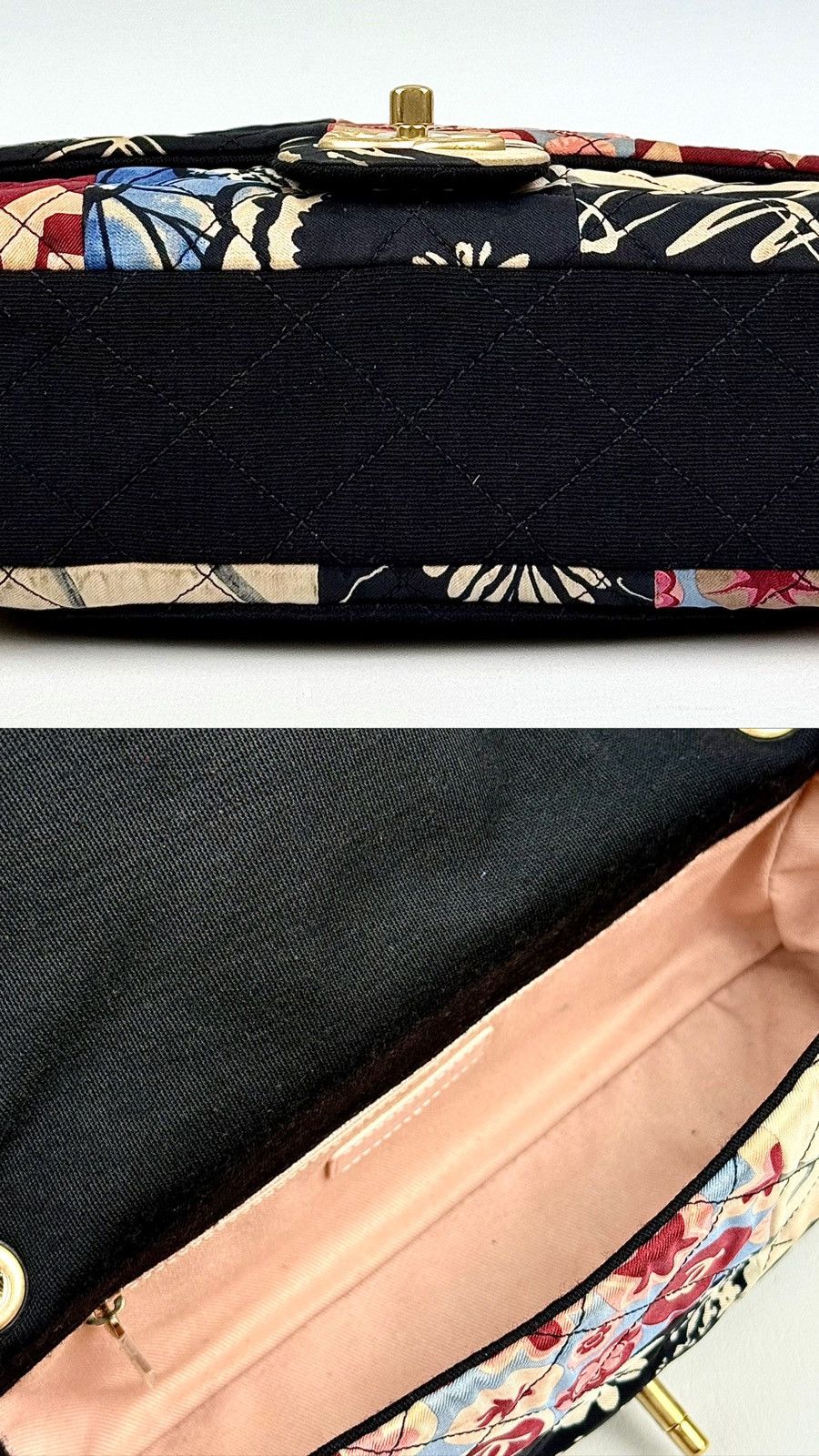 Chanel Chanel - 2014 - Jersey - Patchwork - Mini - Flap Size ONE SIZE - 15 Thumbnail