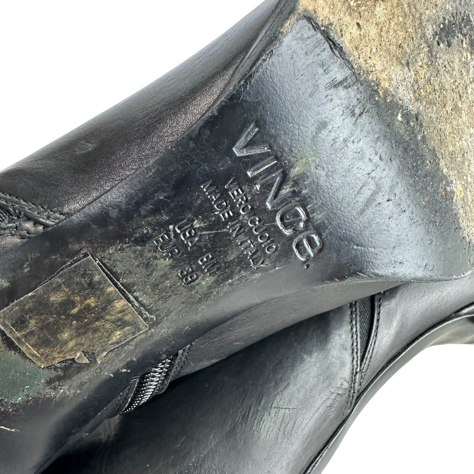 Vince vince. call side buckle pointed toe booties heeled Size 8 Size US 8 / IT 38 - 6 Thumbnail