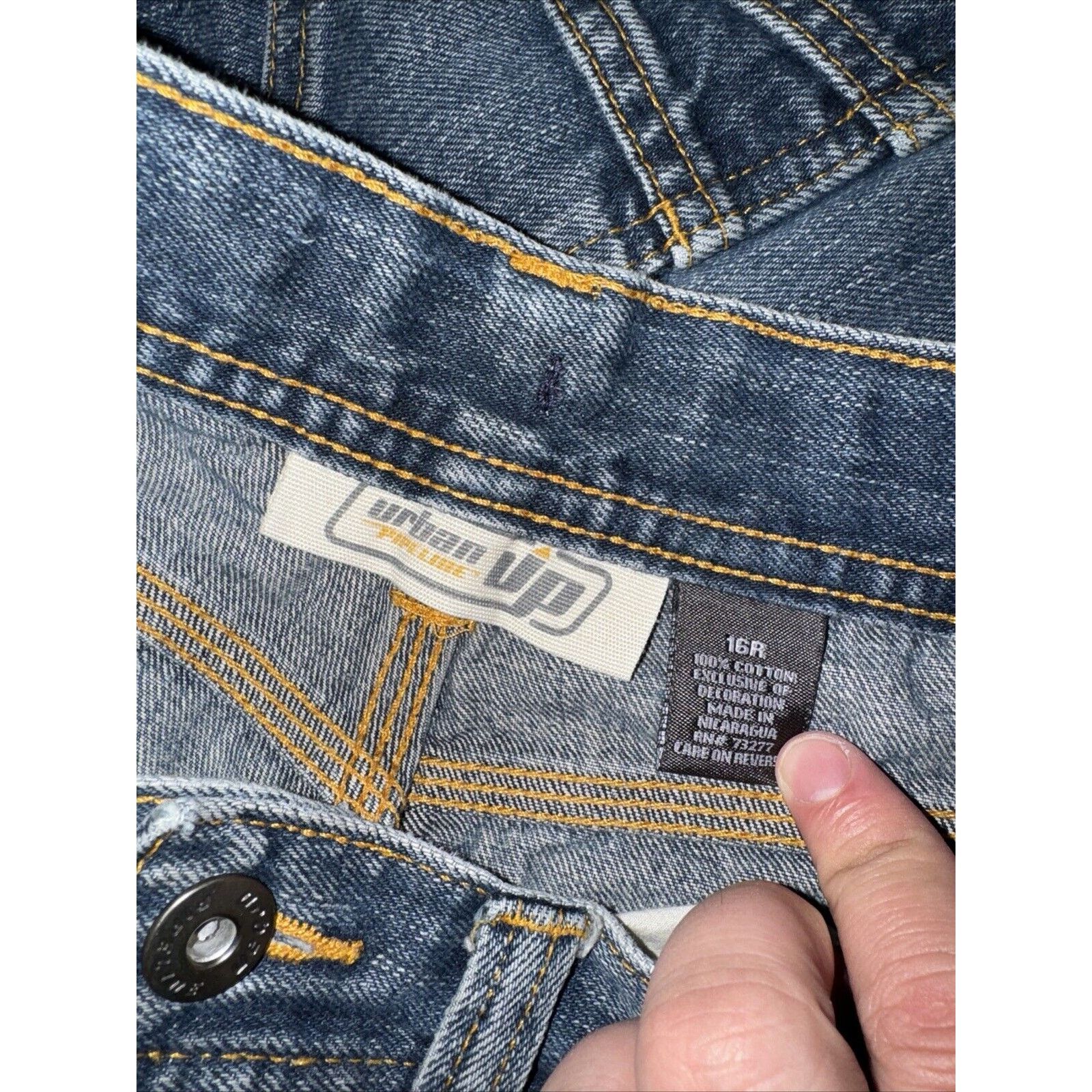 Urban Up Vintage Urban Up Denim Shorts Jorts 16R 24in Waist Size 38" / US 16 / IT 52 - 5 Thumbnail