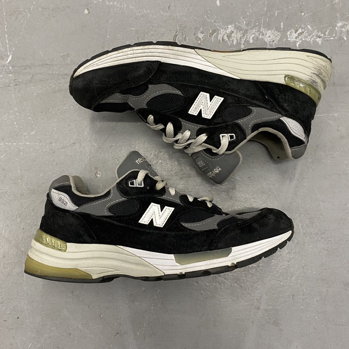 New Balance 992 “Black” M992EB Made in USA RARE EUC