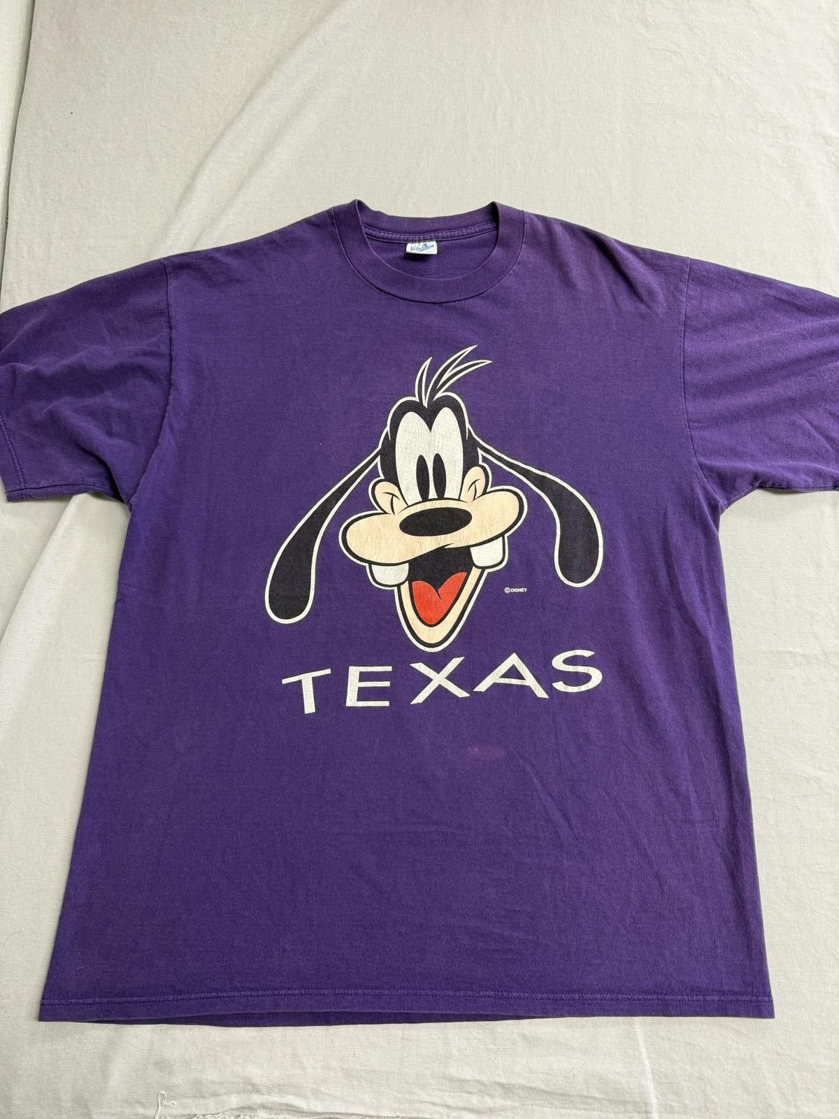 Velva Sheen Vintage Big Face Goofy T-shirt Disney Velva Sheen 80s Tee XL Size US XL / EU 56 / 4 - 1 Thumbnail