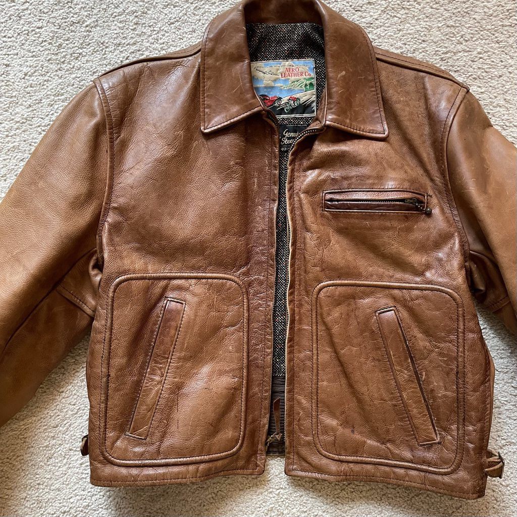 ジャケット・アウター AERO LEATHER 楽天市場】エアロレザー AERO LEATHER ライダースジャケット