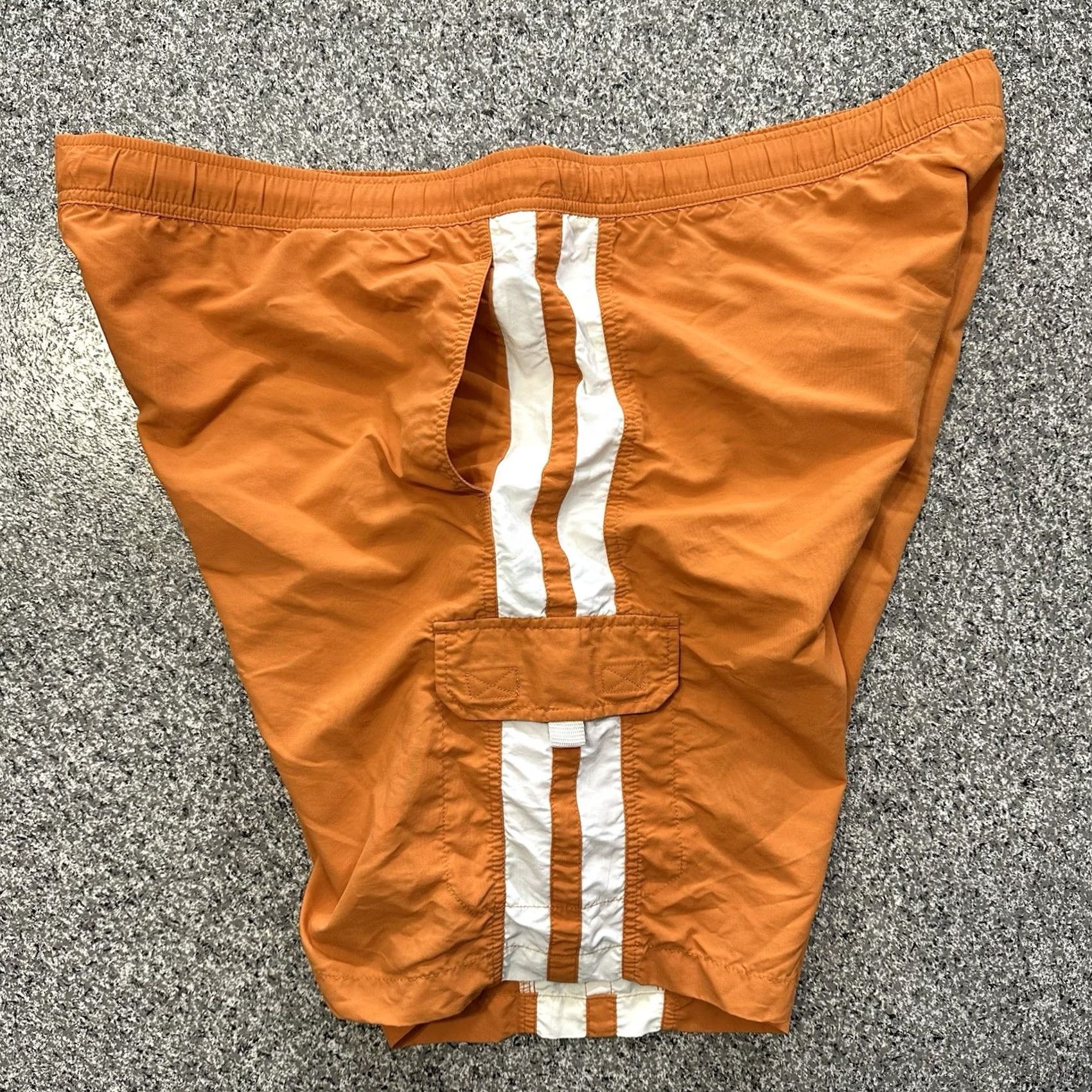 Eddie Bauer VINTAGE Eddie Bauer Swim Trunks Mens XL Orange Lined Cargo Shorts Size US 36 / EU 52 - 4 Thumbnail