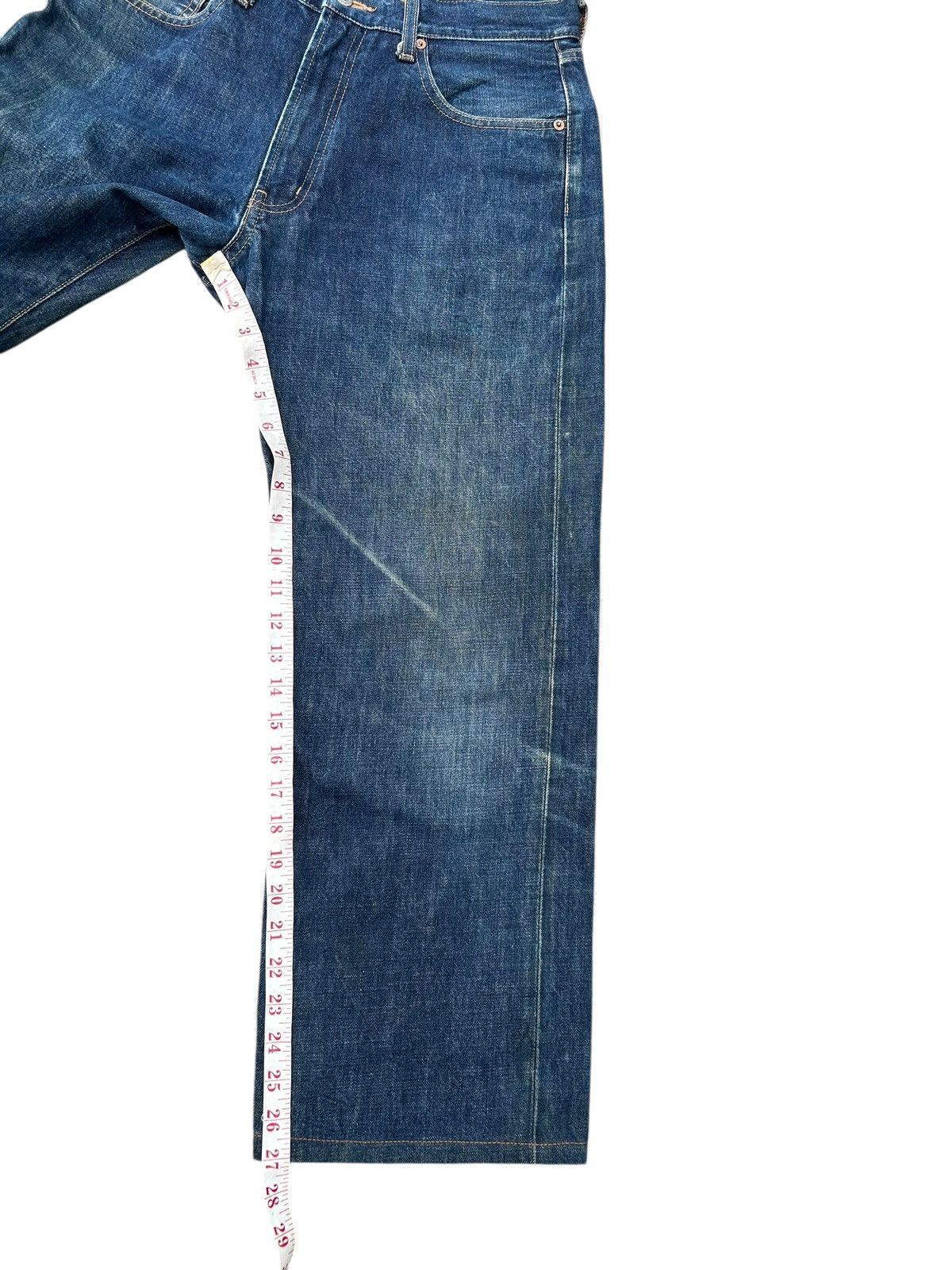Kapital Vintage Japanese Brand UCW Selvedge Baggy Denim Jeans Size US 30 / EU 46 - 17 Thumbnail