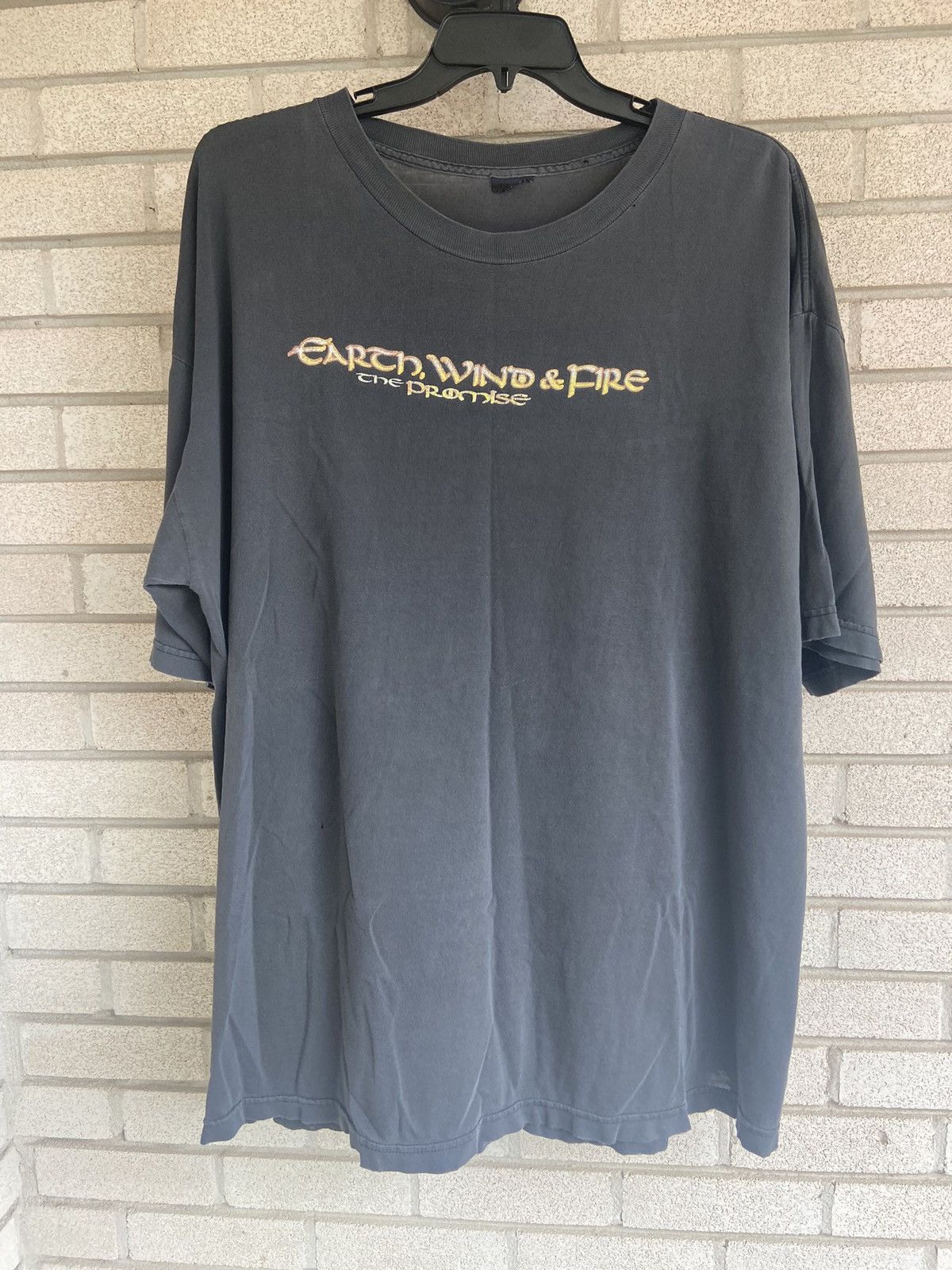 image of Band Tees x Vintage Earth, Wind, And Fire “The Promise” Shirt in Black, Men's (Size 2XL)