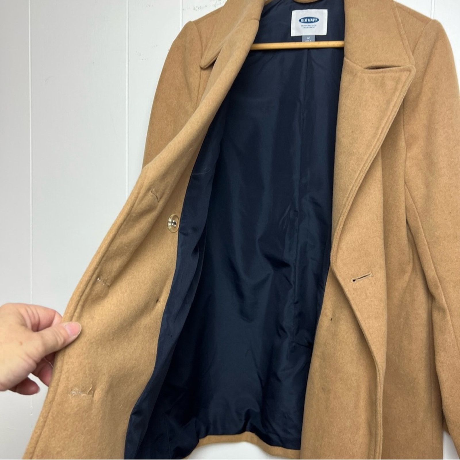 Old Navy Old Navy Wool Blend Button Front Pea Coat Women’s Size Med Size M / US 6-8 / IT 42-44 - 9 Thumbnail