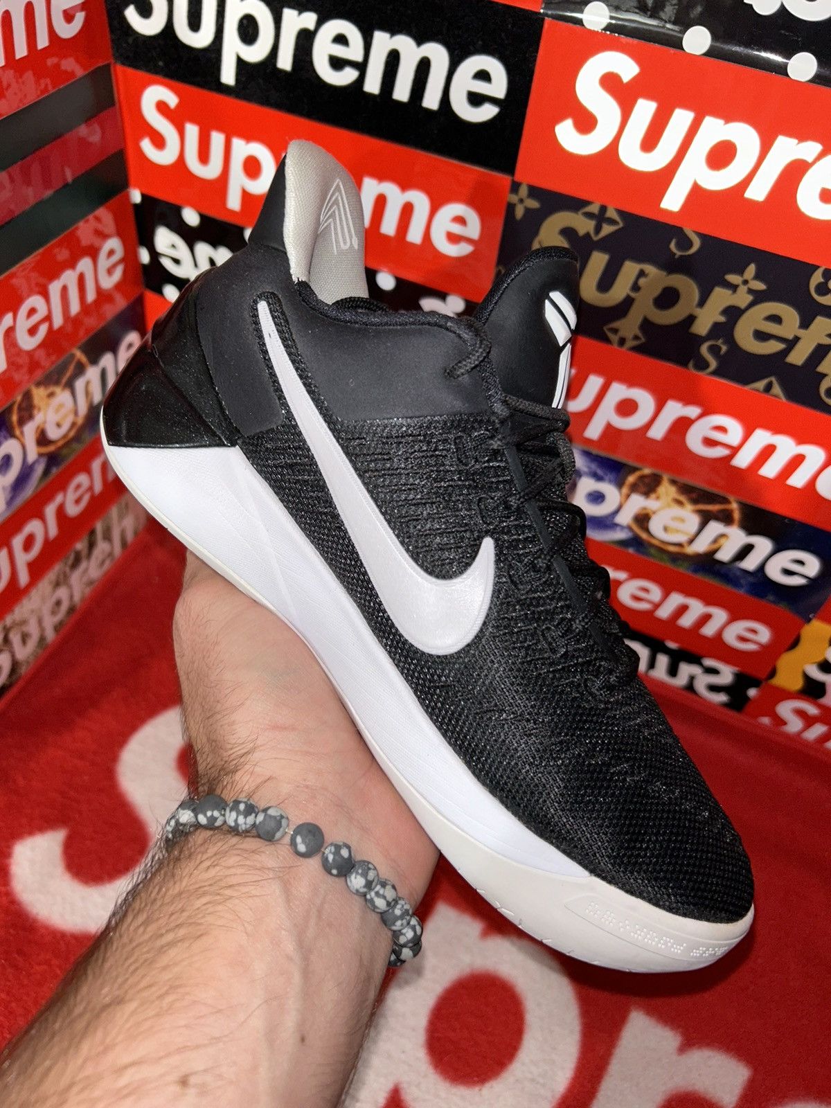 Nike Nike Kobe AD GS Black White 869987-001 size 4.5y Size US 5 / EU 37 - 7 Thumbnail