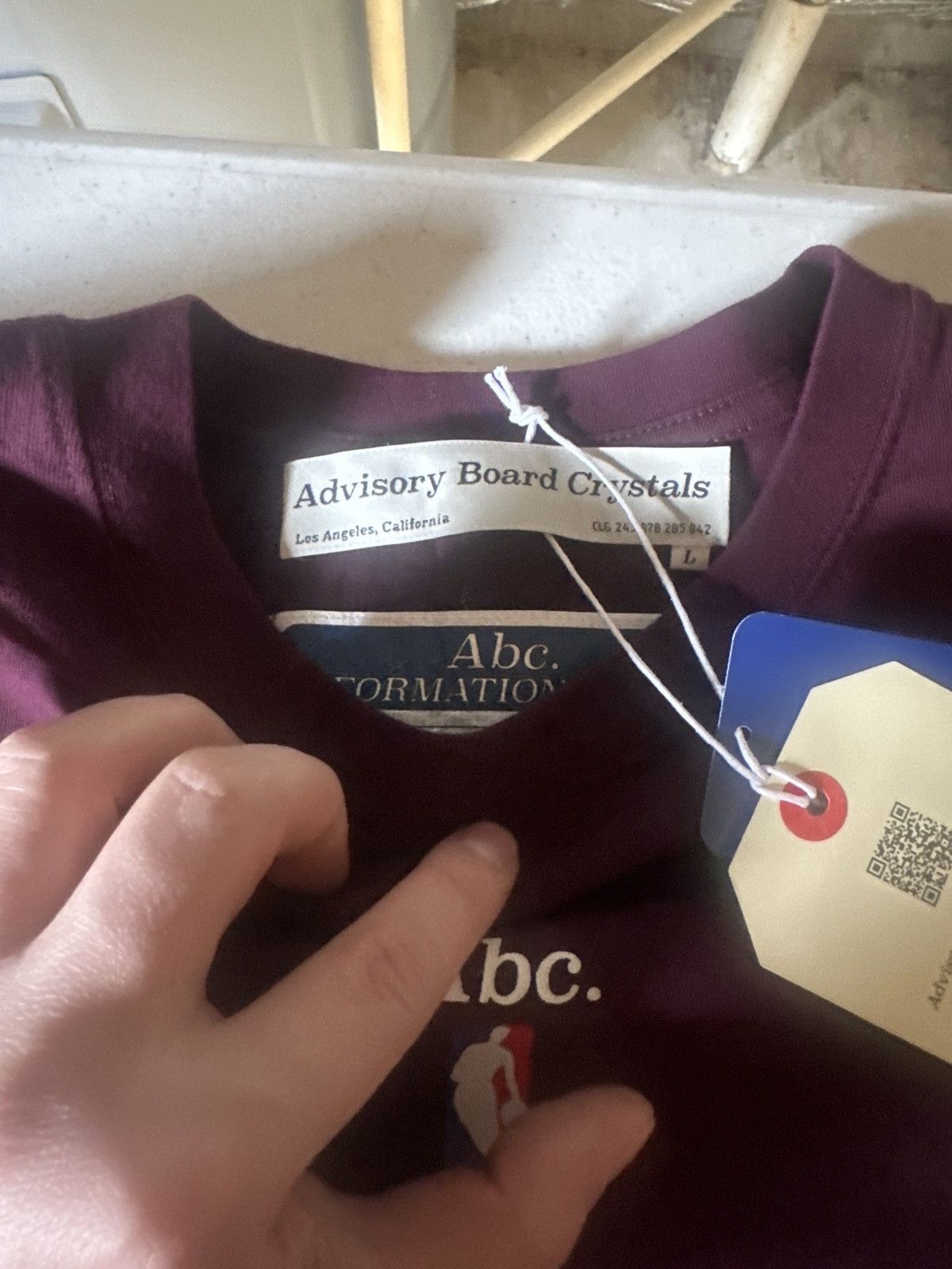 Advisory Board Crystals × NBA ABC X NBA tee Size US L / EU 52-54 / 3 - 3 Thumbnail