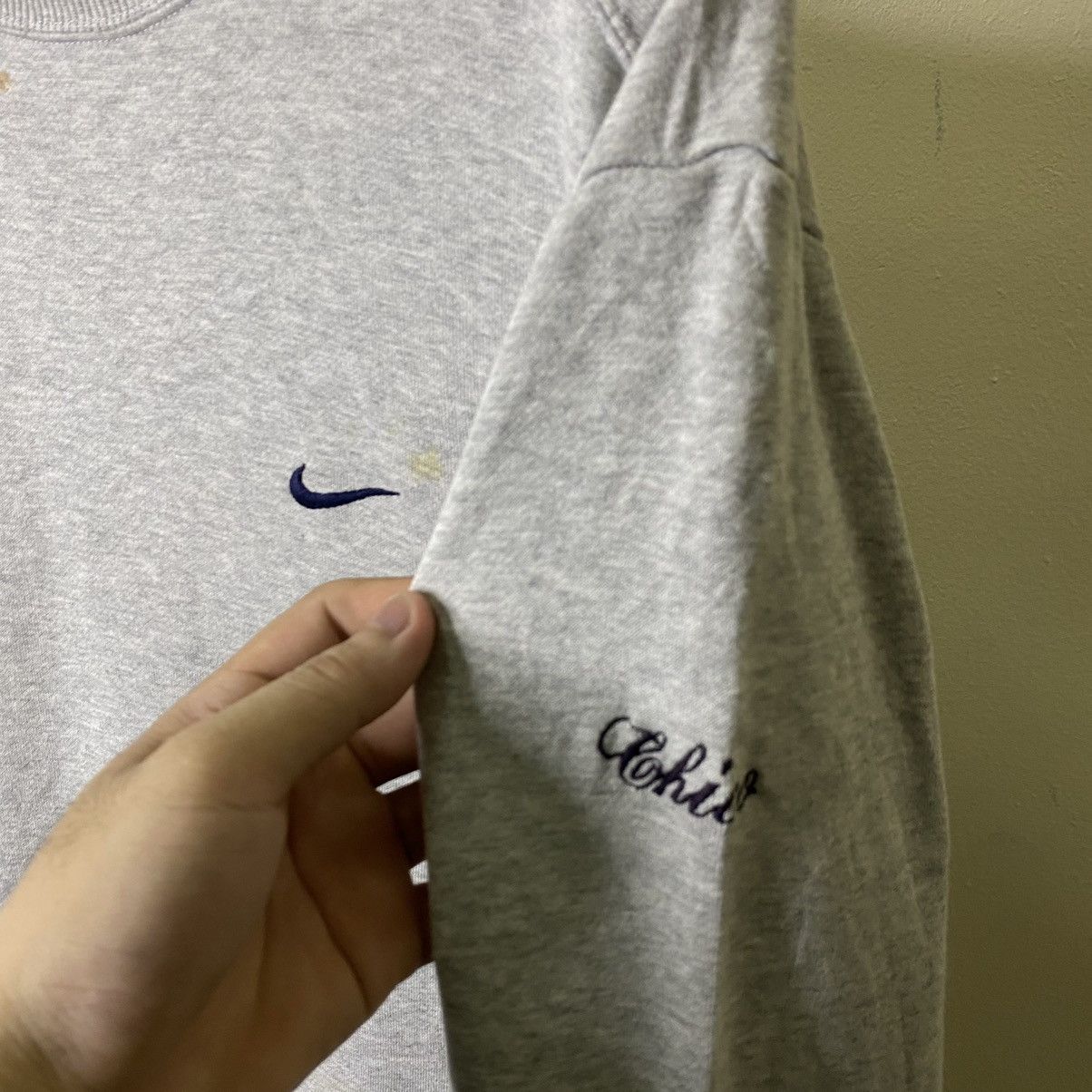 Nike × Vintage Vintage 2000s Nike Wing Basketball Sweatshirt Size US M / EU 48-50 / 2 - 3 Thumbnail