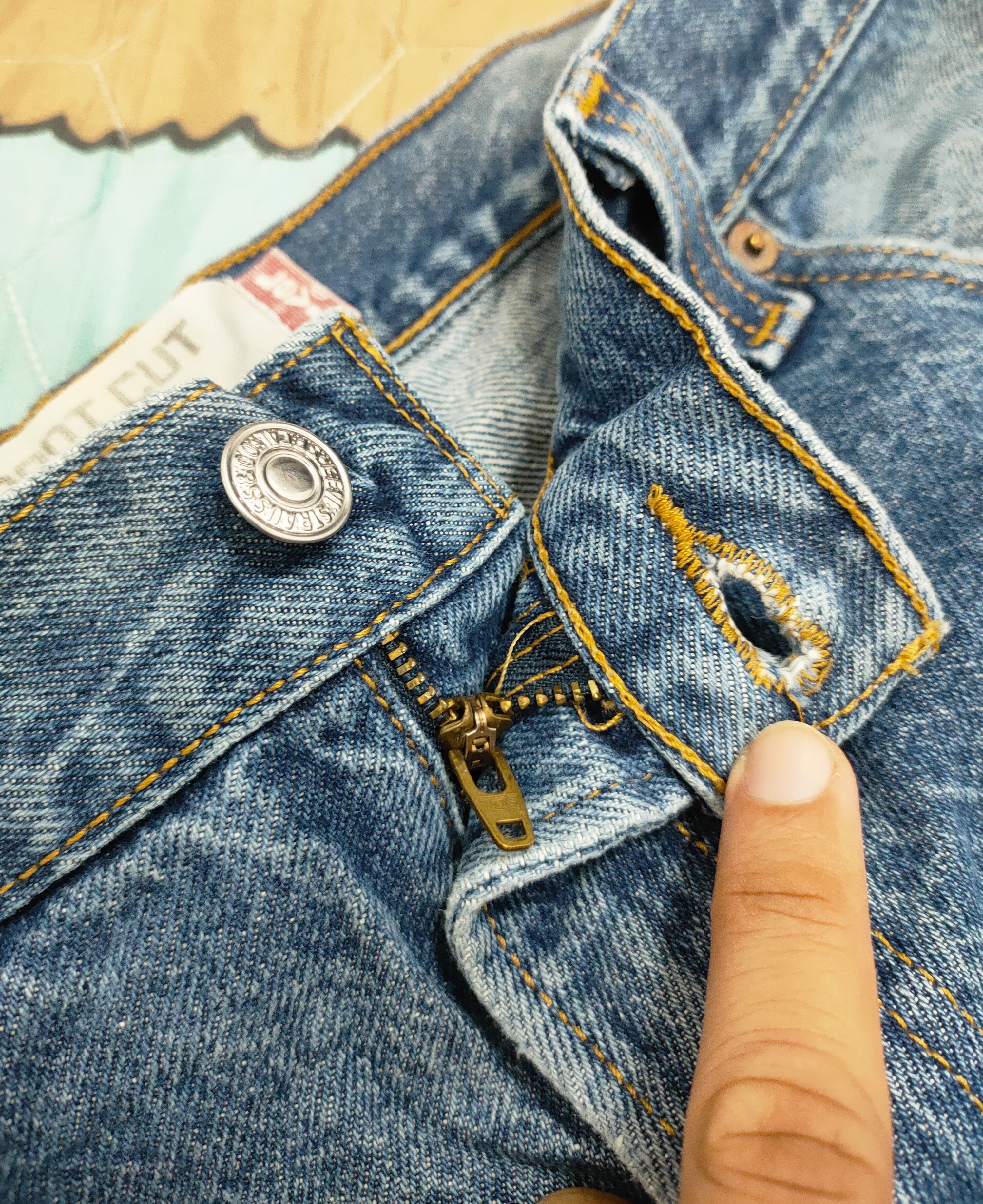 Levi's 🔥 Levi's 517 Jeans Bootcut Flare Vintage 🔥 Size US 36 / EU 52 - 7 Thumbnail