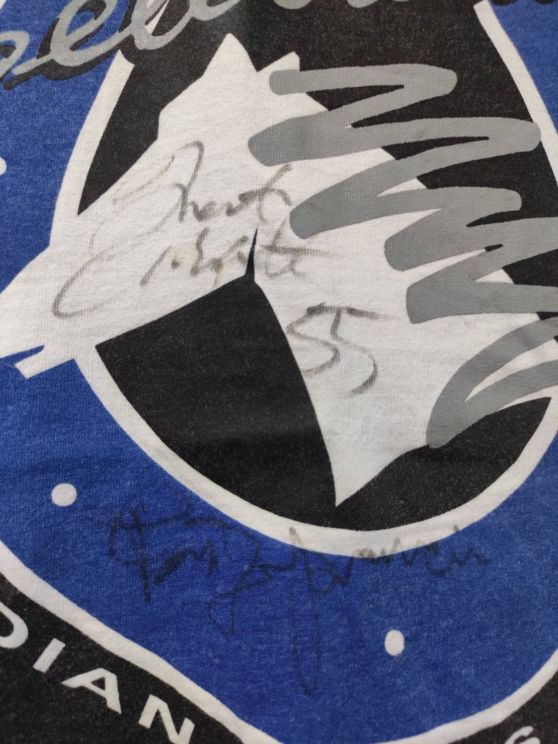 Logo Athletic Rare Vtg 90's INDIANAPOLIS COLTS 10th Anniv With Signature Size US XL / EU 56 / 4 - 3 Thumbnail