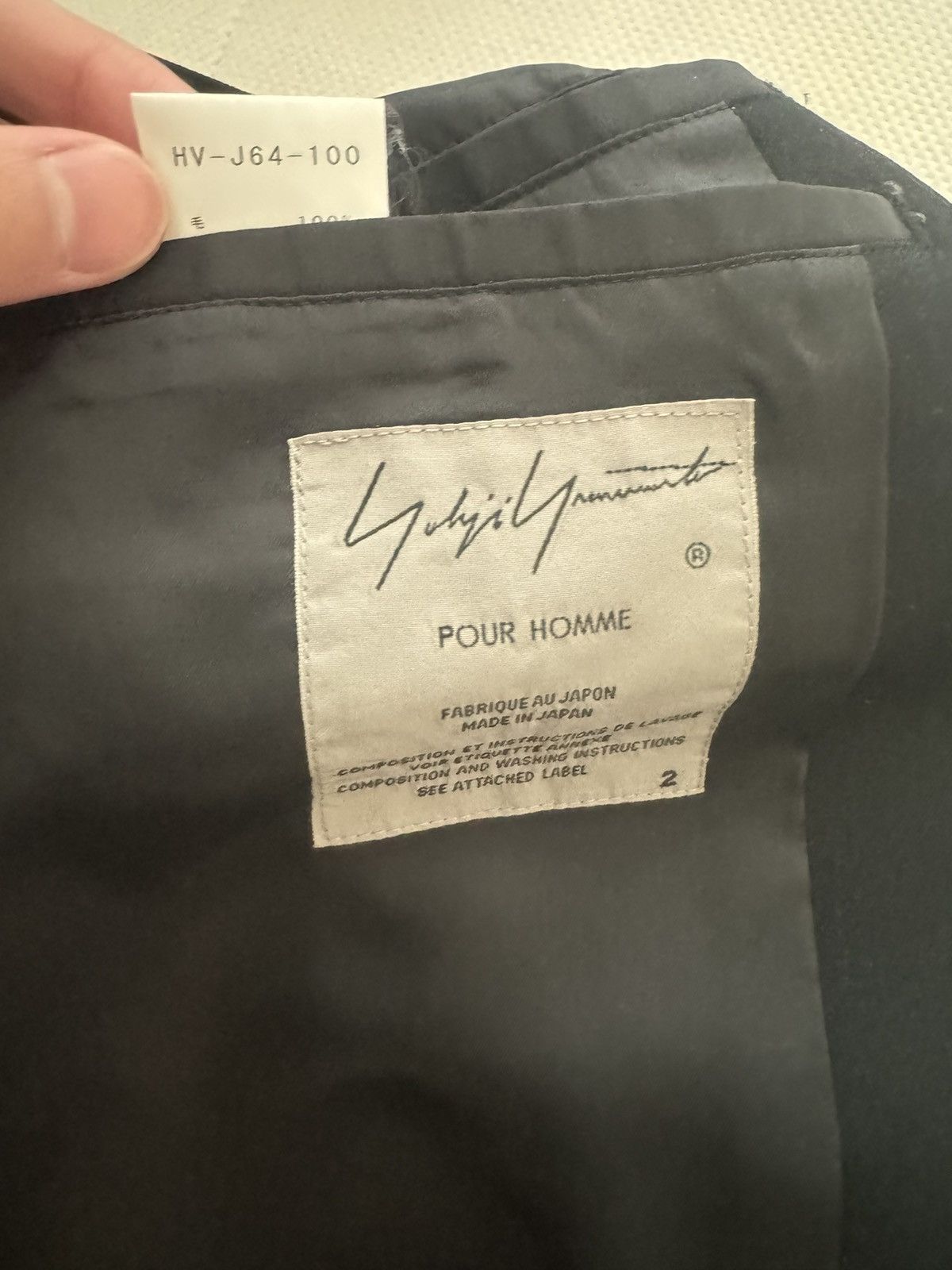 Yohji Yamamoto 18ss Collared jacket Size US M / EU 48-50 / 2 - 7 Thumbnail
