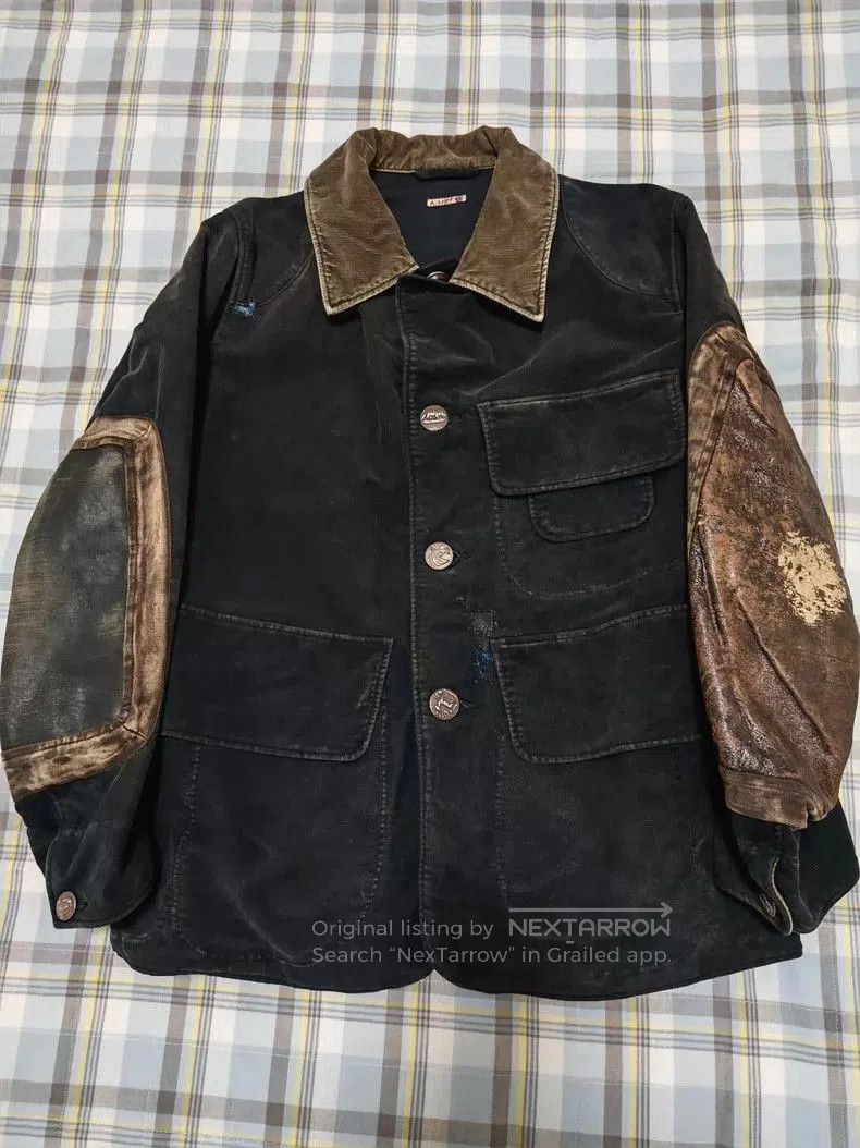 Kapital Kountry KAPITAL Kountry Moleskin Hunting Jacket. Size US M / EU 48-50 / 2 - 2 Thumbnail