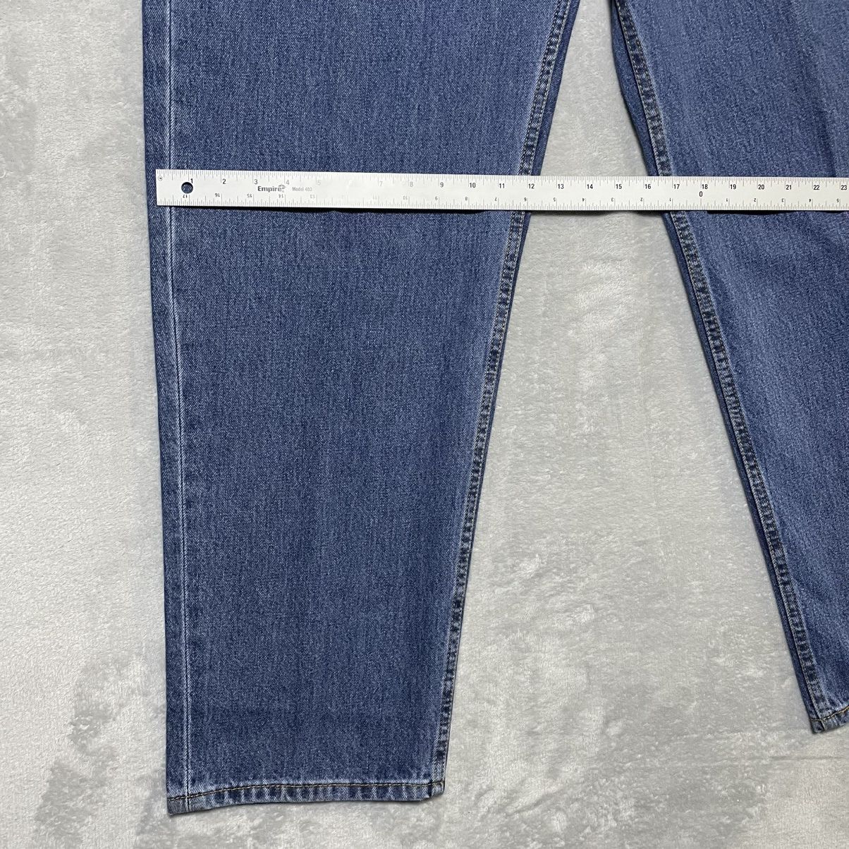 Levi's Levis 550 Jeans Men's 46X32 Blue Denim Relaxed Straight Size US 44 / EU 60 - 9 Thumbnail