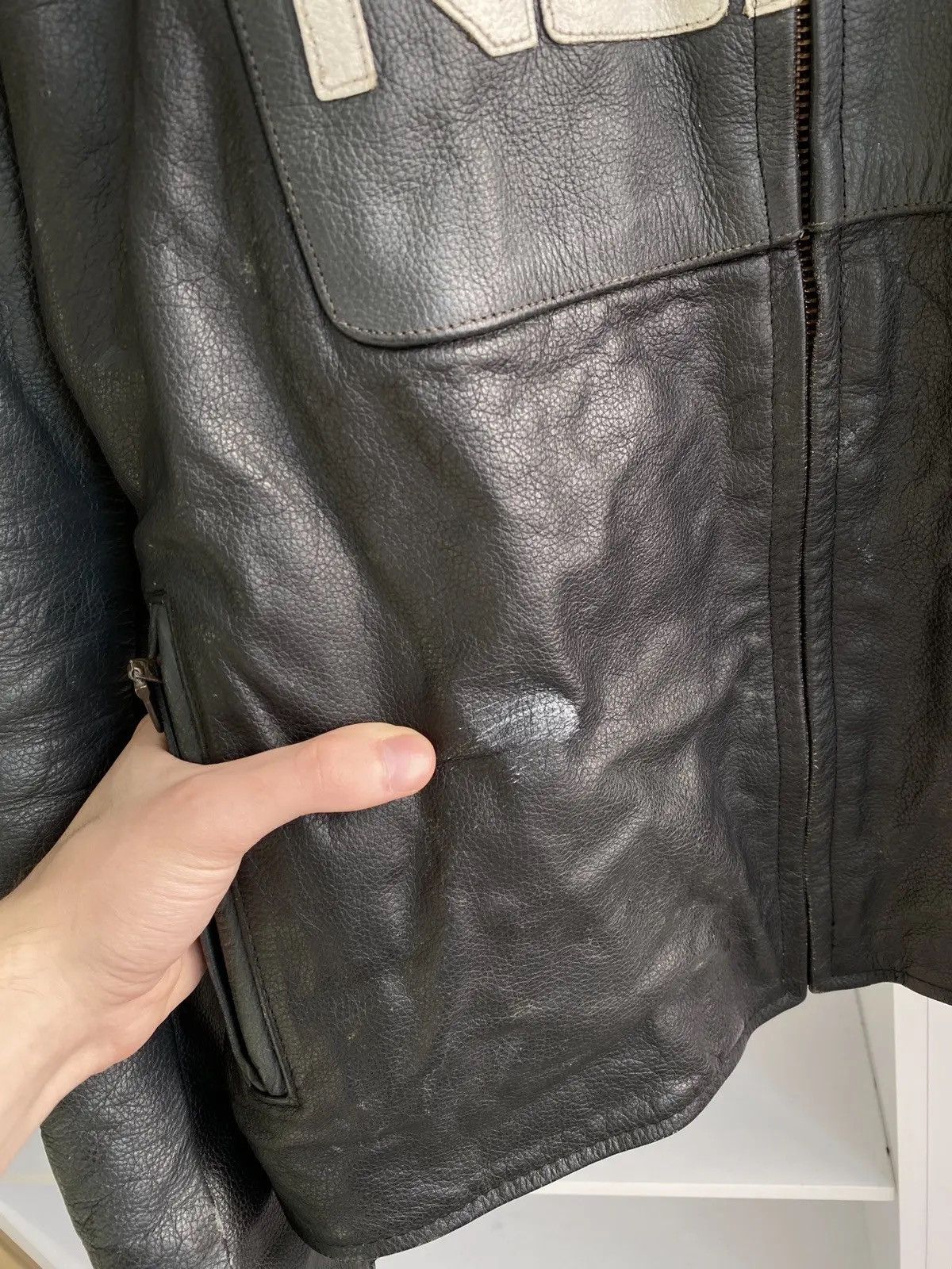 Vintage Vintage Nokia Leather moto racing jacket Size US M / EU 48-50 / 2 - 5 Thumbnail