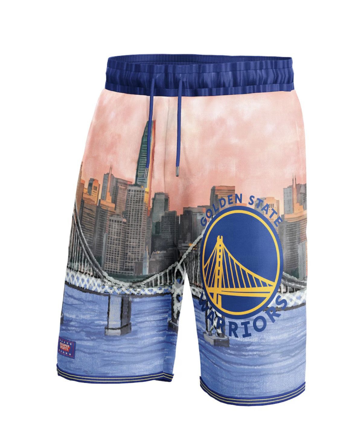 KidSuper × NBA Golden State Warriors NBA & KidSuper Studios Size US 33 - 2 Thumbnail