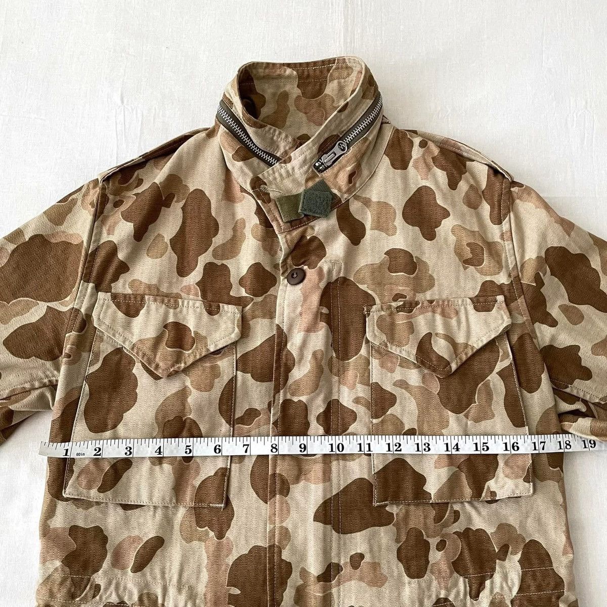 Toyo Enterprises USMC Frogskin Camo HBT Reversible M65 Jacket Japan Repro Size US S / EU 44-46 / 1 - 18 Thumbnail