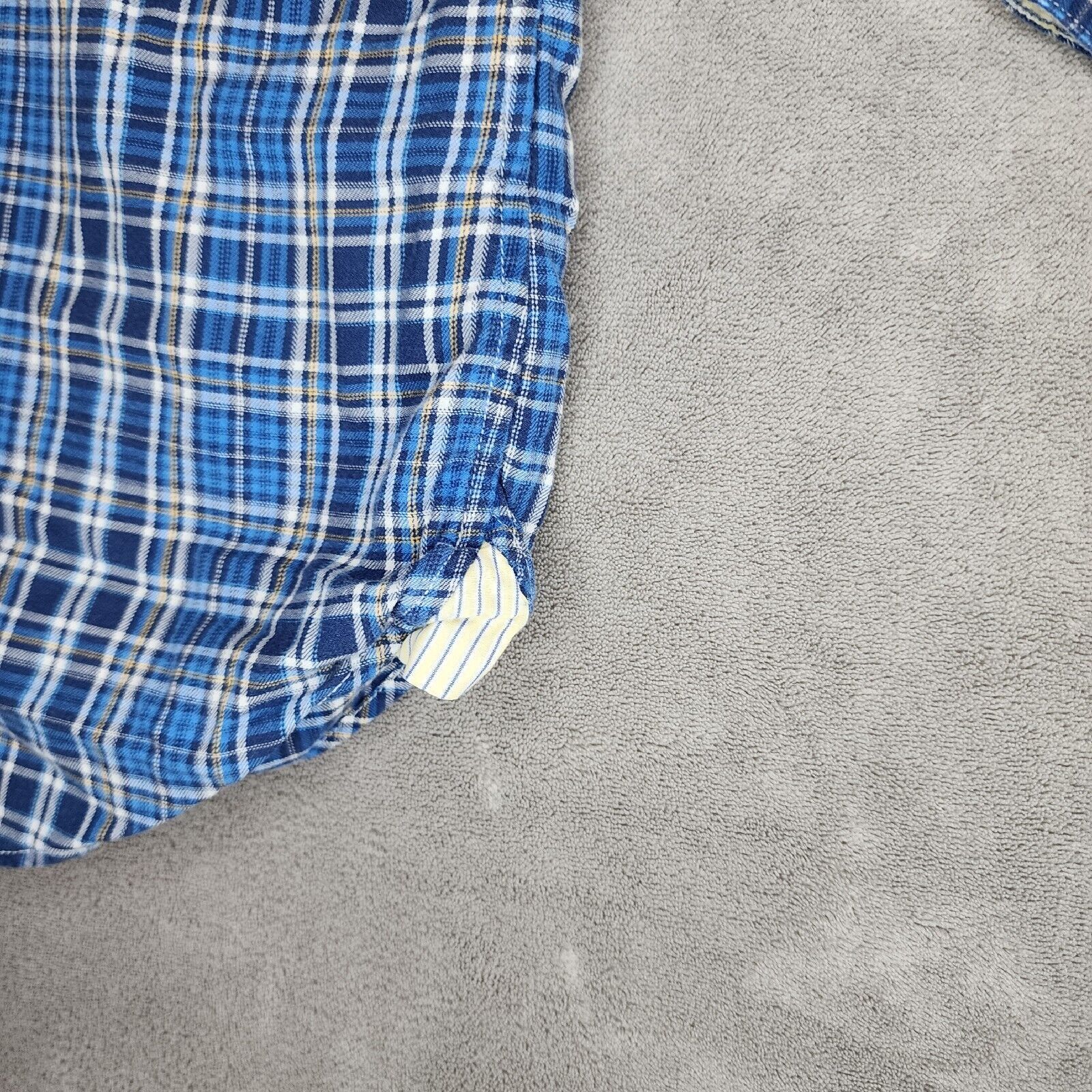 Brooks Brothers Brooks Brothers Medium Blue Plaid Long Sleeve Shirt Slim Size US M / EU 48-50 / 2 - 6 Thumbnail