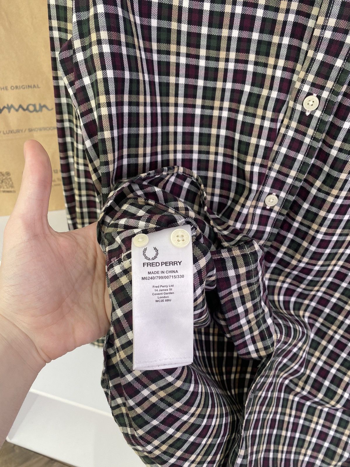 Fred Perry × Vintage Vintage Fred Perry Casual Button Up Shirt Size US M / EU 48-50 / 2 - 10 Thumbnail