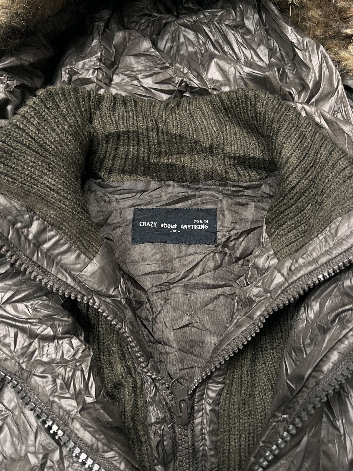 If Six Was Nine Faux Fur Puffer Vest Crazy About Anything Size US M / EU 48-50 / 2 - 5 Thumbnail