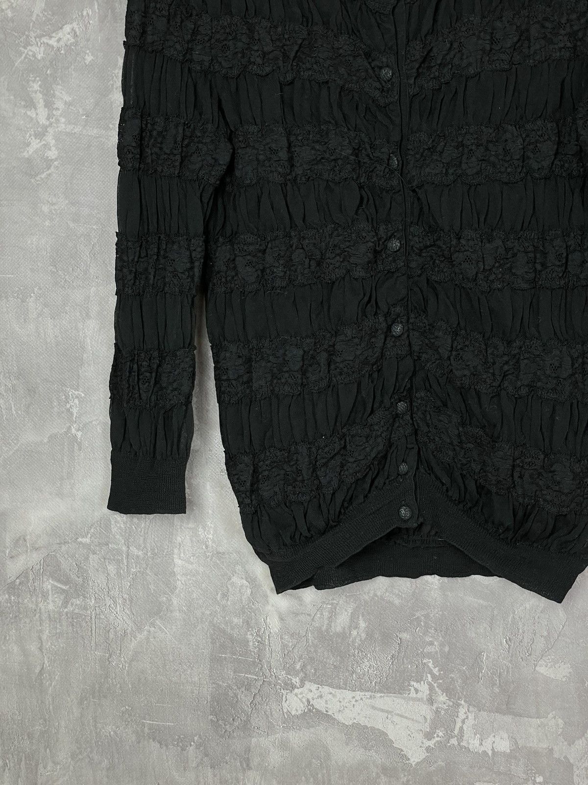 Christian Dior Monsieur Avant Garde Archival Christian Dior Luxury Mesh Long Sleeve Size M / US 6-8 / IT 42-44 - 5 Thumbnail