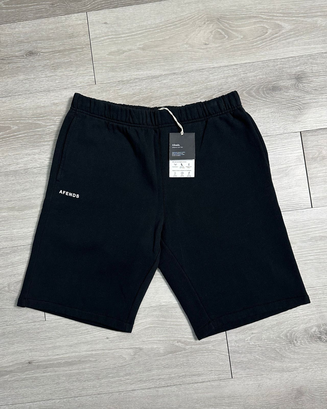 Afends Sample NWT Afends - Razor - Unisex Organic Sweat Shorts - M Size 32" / US 10 / IT 46 - 1 Thumbnail