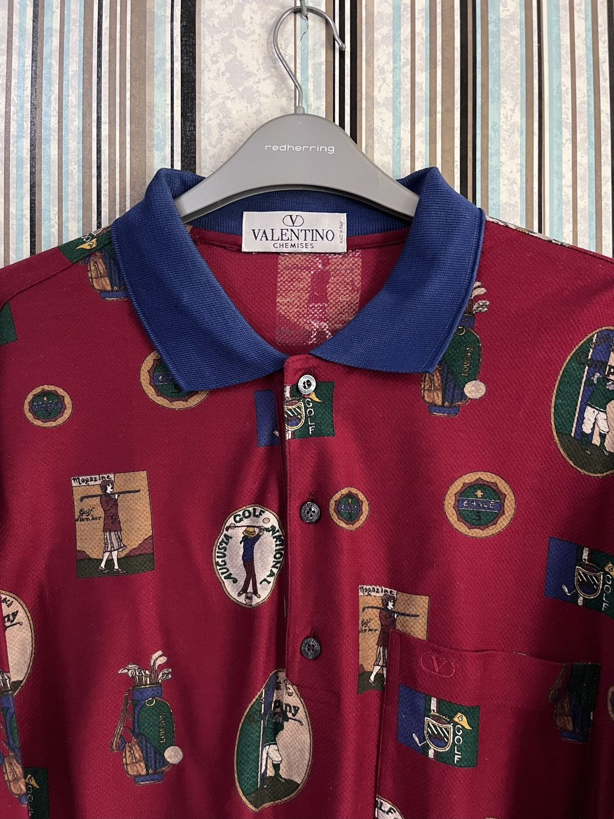 Valentino Allover poster printed #F5 Size US L / EU 52-54 / 3 - 6 Thumbnail