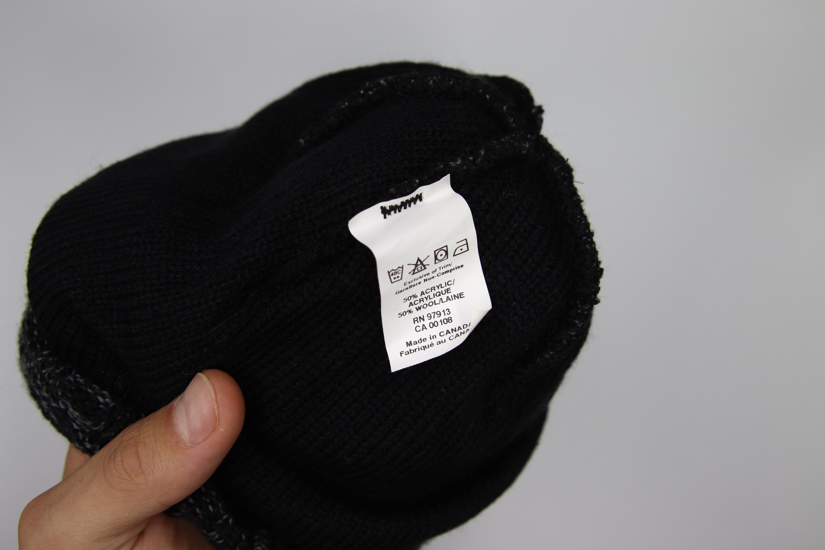 Other Chaos Twisted 50% Merino Beanie Charcoal Size ONE SIZE - 3 Thumbnail