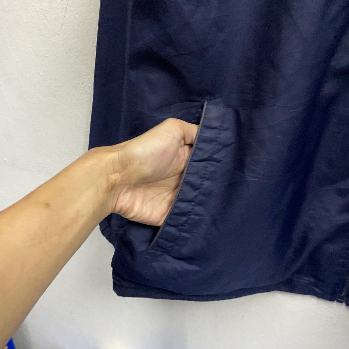 MCM Vintage MCM Legere Windbreaker Jacket Navy Blue Size US XL / EU 56 / 4 - 6 Thumbnail