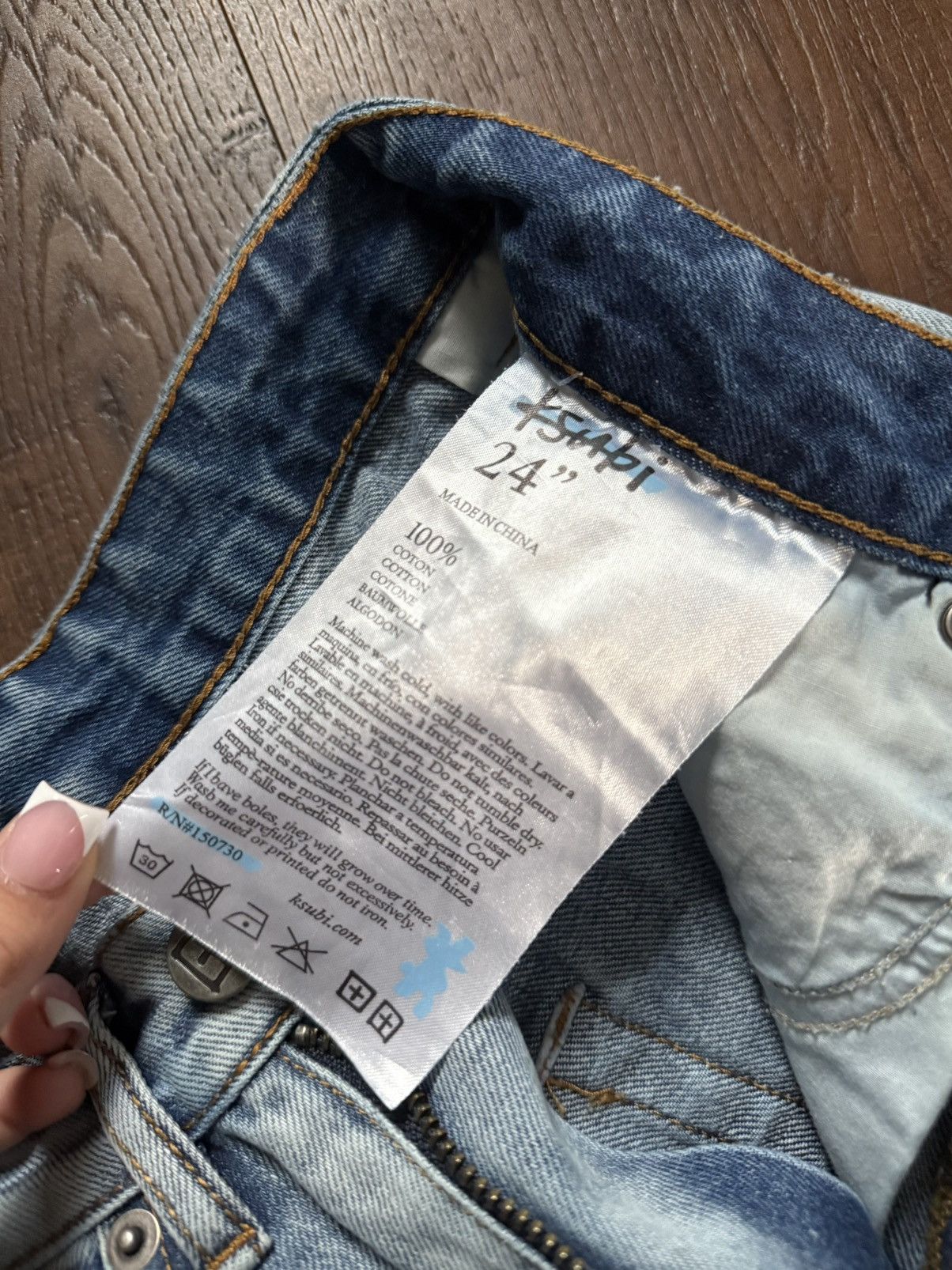 Ksubi Ksubi “Playback Skream Thrashed” Size 24" / US 00 / IT 34 - 6 Thumbnail
