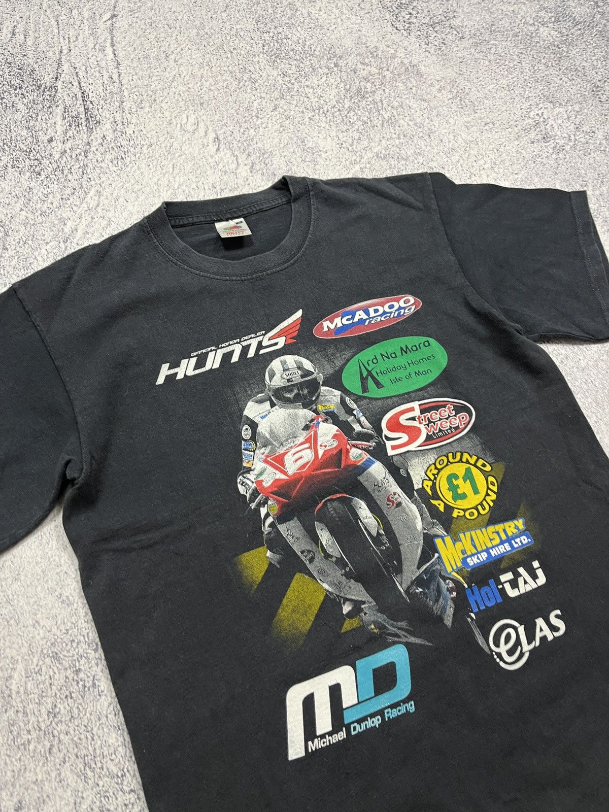 Vintage Vintage MD Racing TT Michael Dunlop Motorcycle T shirt Tee Size US S / EU 44-46 / 1 - 6 Thumbnail