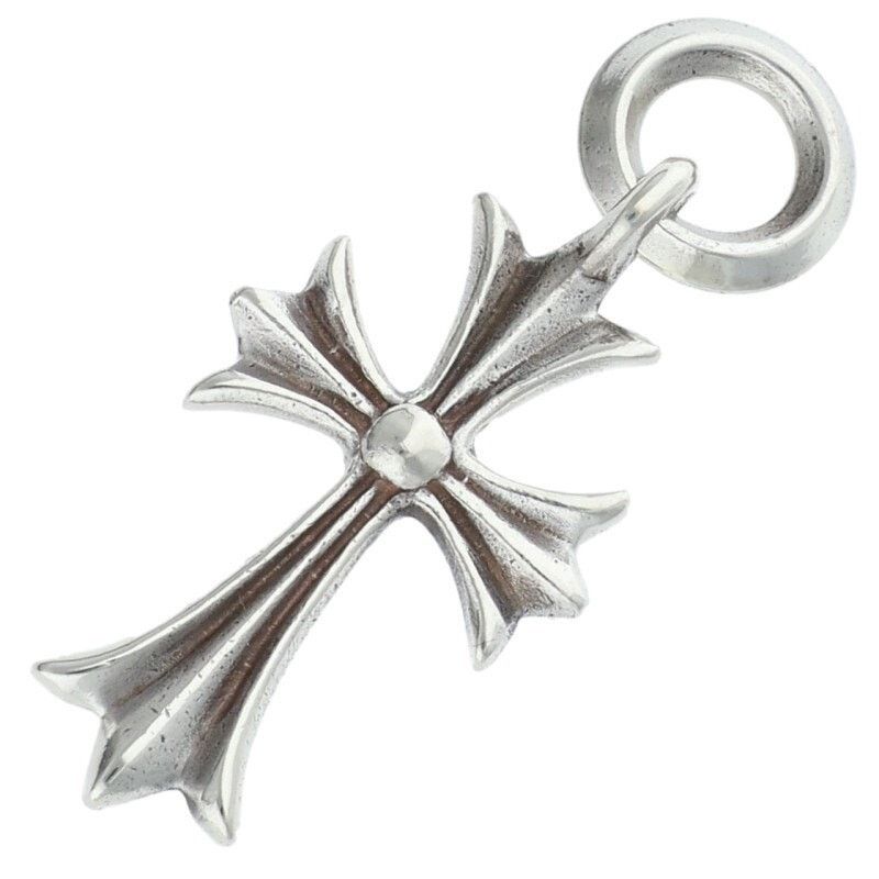 Chrome Hearts Chrome Hearts Tiny CH Cross Silver Necklace Size ONE SIZE - 1 Thumbnail