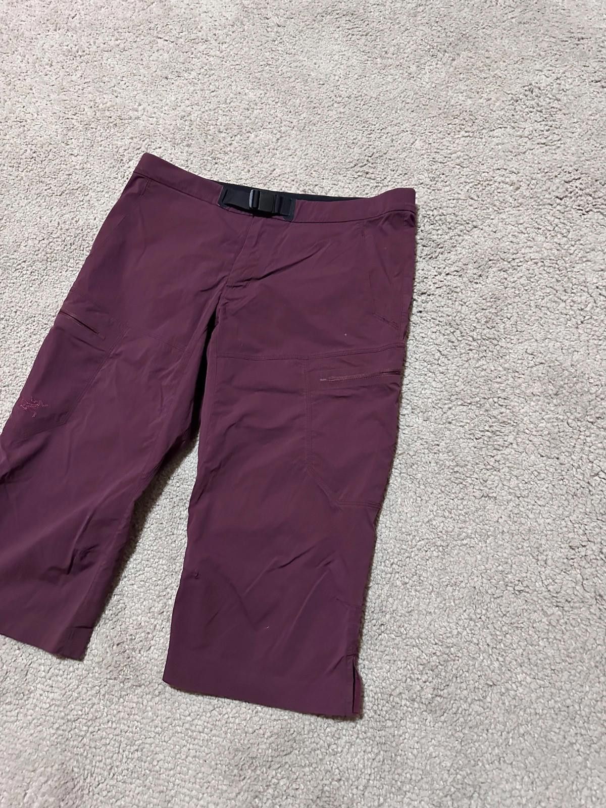 Arc'teryx ARCTeryx Pants Hiking Outdoor Cargo Commuter Damen Plum Sz10 Size 32" / US 10 / IT 46 - 3 Thumbnail