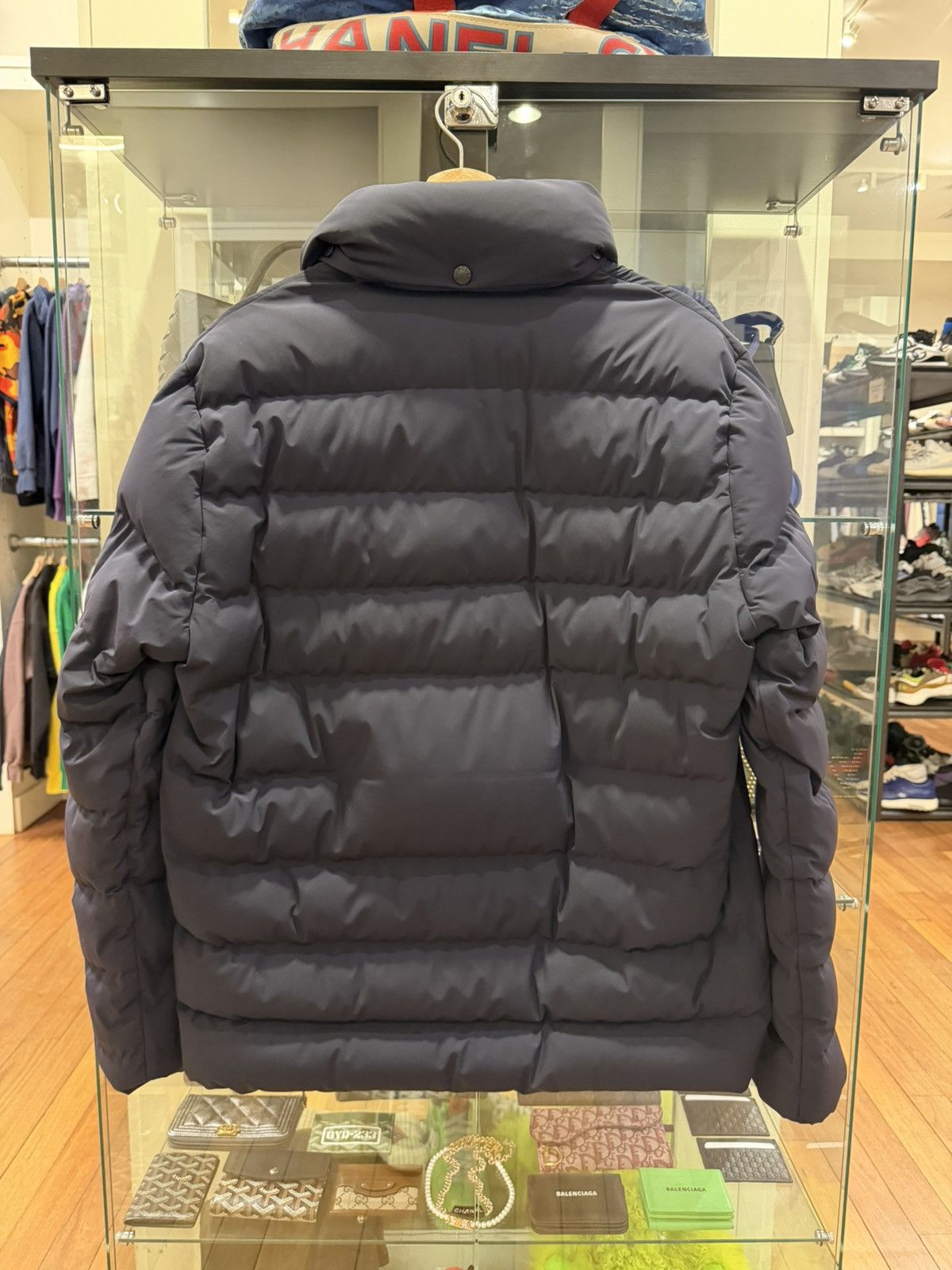 Moncler Moncker Kander Giubotto Jacket - Navy Size US XL / EU 56 / 4 - 4 Thumbnail