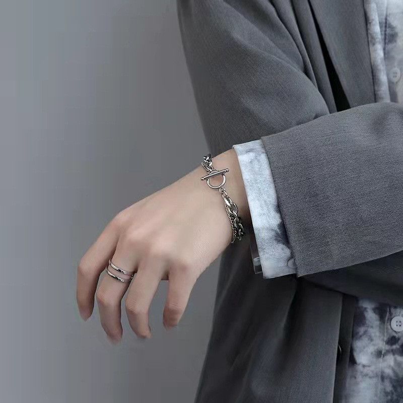 Jewelry New Trend Bracelet Y2K Punk Chain Gotch Bracelets Chains Size ONE SIZE - 2 Thumbnail