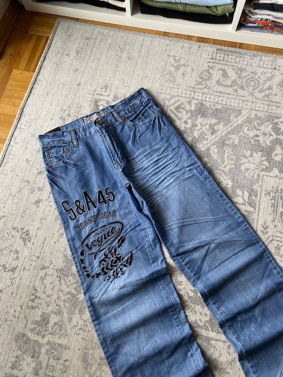 Hysteric Glamour × If Six Was Nine × Vintage Vintage Diesel Jeans Style Big Logo Scorpion Y2K Japanese Size US 30 / EU 46 - 3 Thumbnail