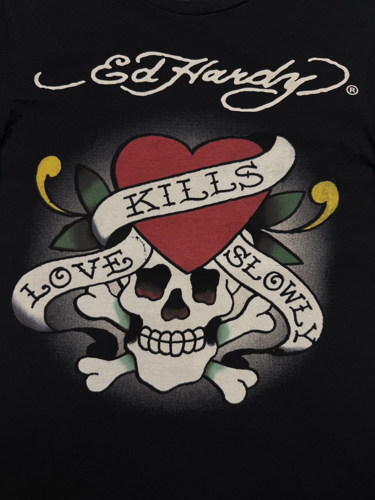 Ed Hardy Vintage Y2K Ed Hardy Tee Size US S / EU 44-46 / 1 - 3 Thumbnail