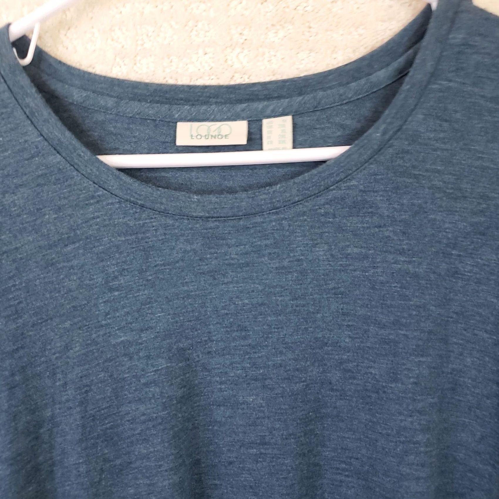 Vintage LOGO Lori Goldstein Tunic Sweatshirt Top Womens 1X Green Cowl Neck Pullover Kangaroo Pocket Casual Knit Spin Size XL / US 12-14 / IT 48-50 - 4 Thumbnail