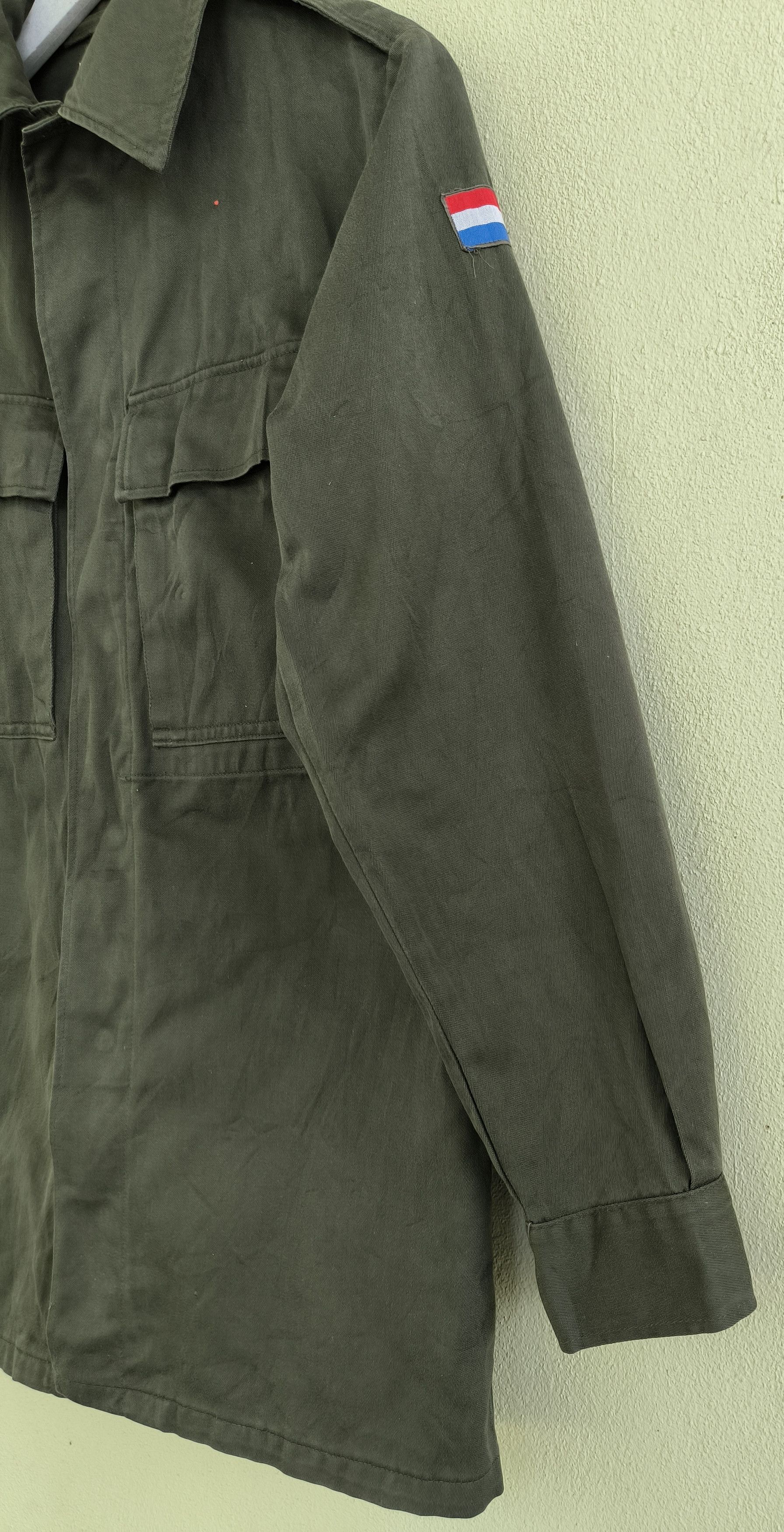 Vintage Vtg France army military field jacket Size US M / EU 48-50 / 2 - 2 Thumbnail