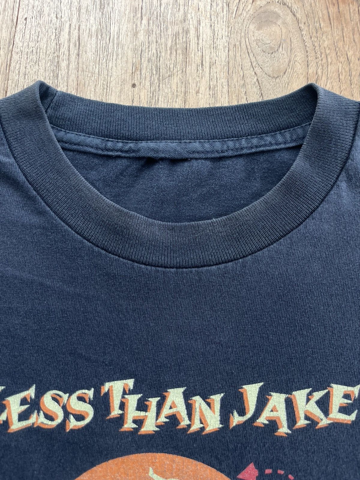 Vintage Vintage LESS THAN JAKE Gainesville Rock City 90’sband Tshirt Size US XL / EU 56 / 4 - 5 Thumbnail