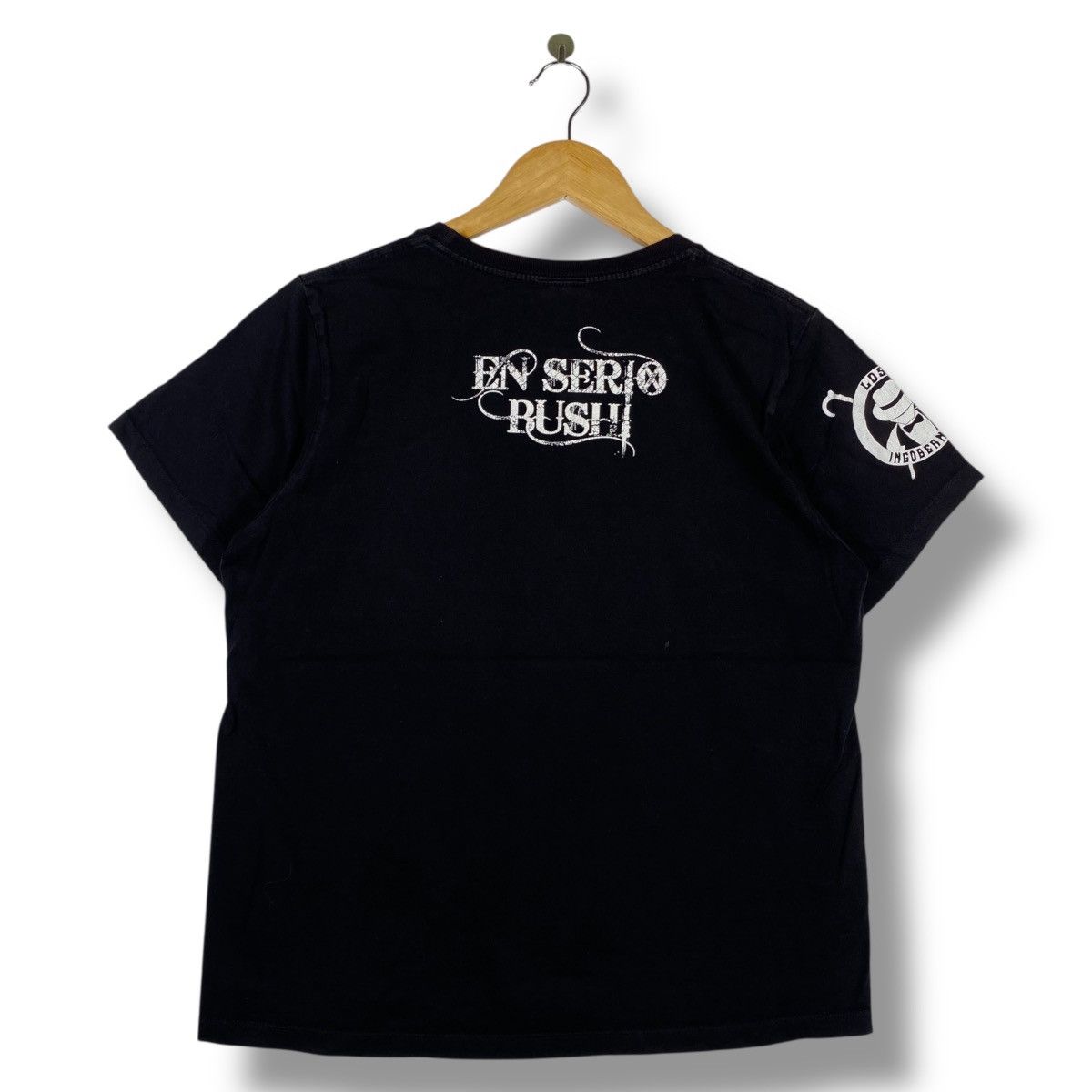 WCW/nWo EN SERIO BUSHI New Japan Pro Wrestling Graphic Tee Shirt Size US M / EU 48-50 / 2 - 5 Thumbnail