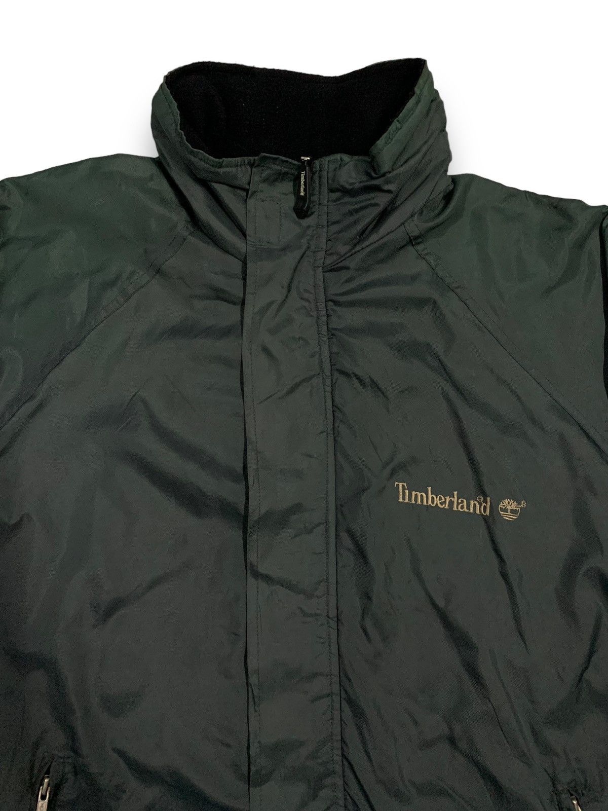 Timberland Vintage Timberland Nylon Fleece Lined Utility Jacket Size US XL / EU 56 / 4 - 5 Thumbnail