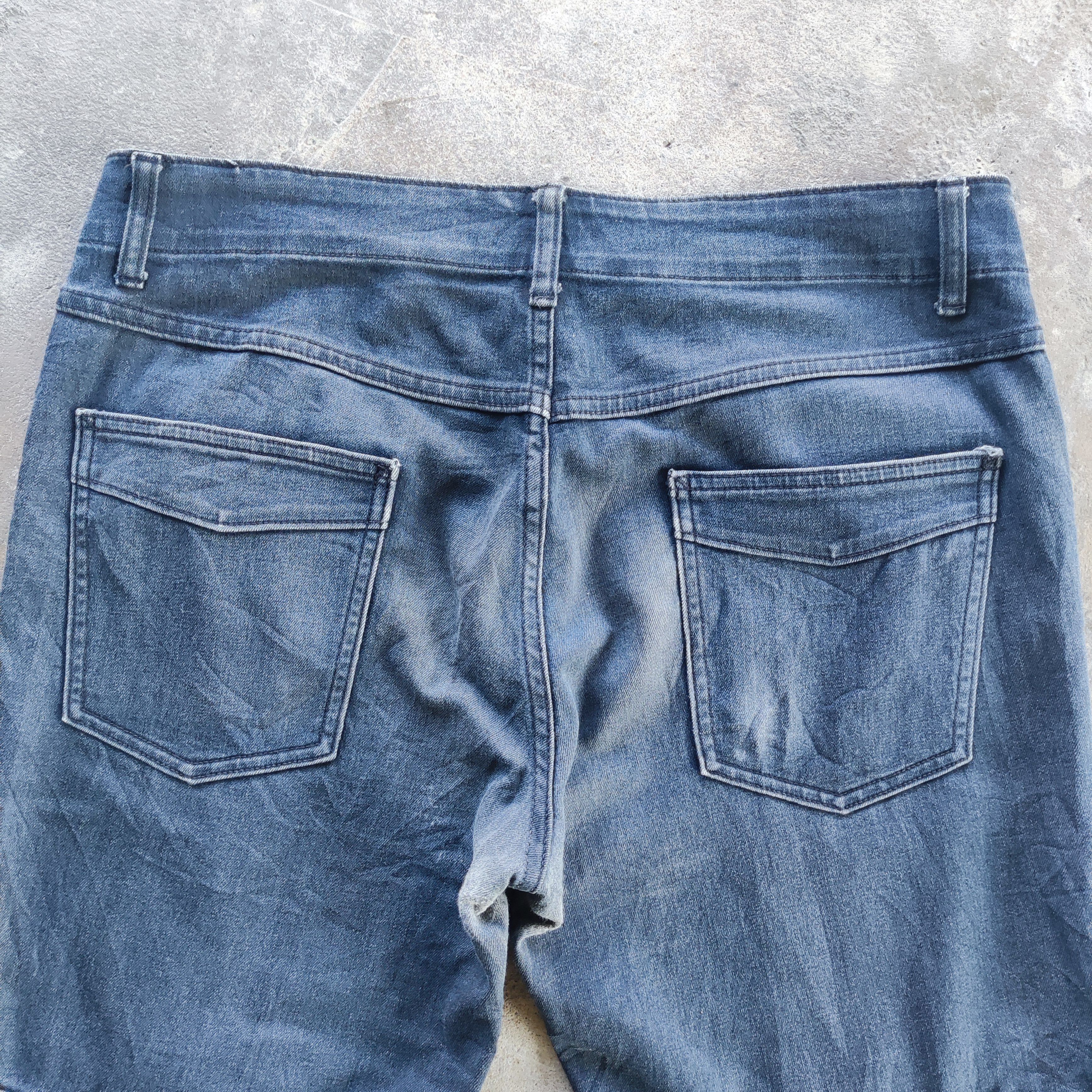 Japanese Brand Vintage Japanese Brand Slim Casual Pants Faded Pants Size US 36 / EU 52 - 10 Thumbnail