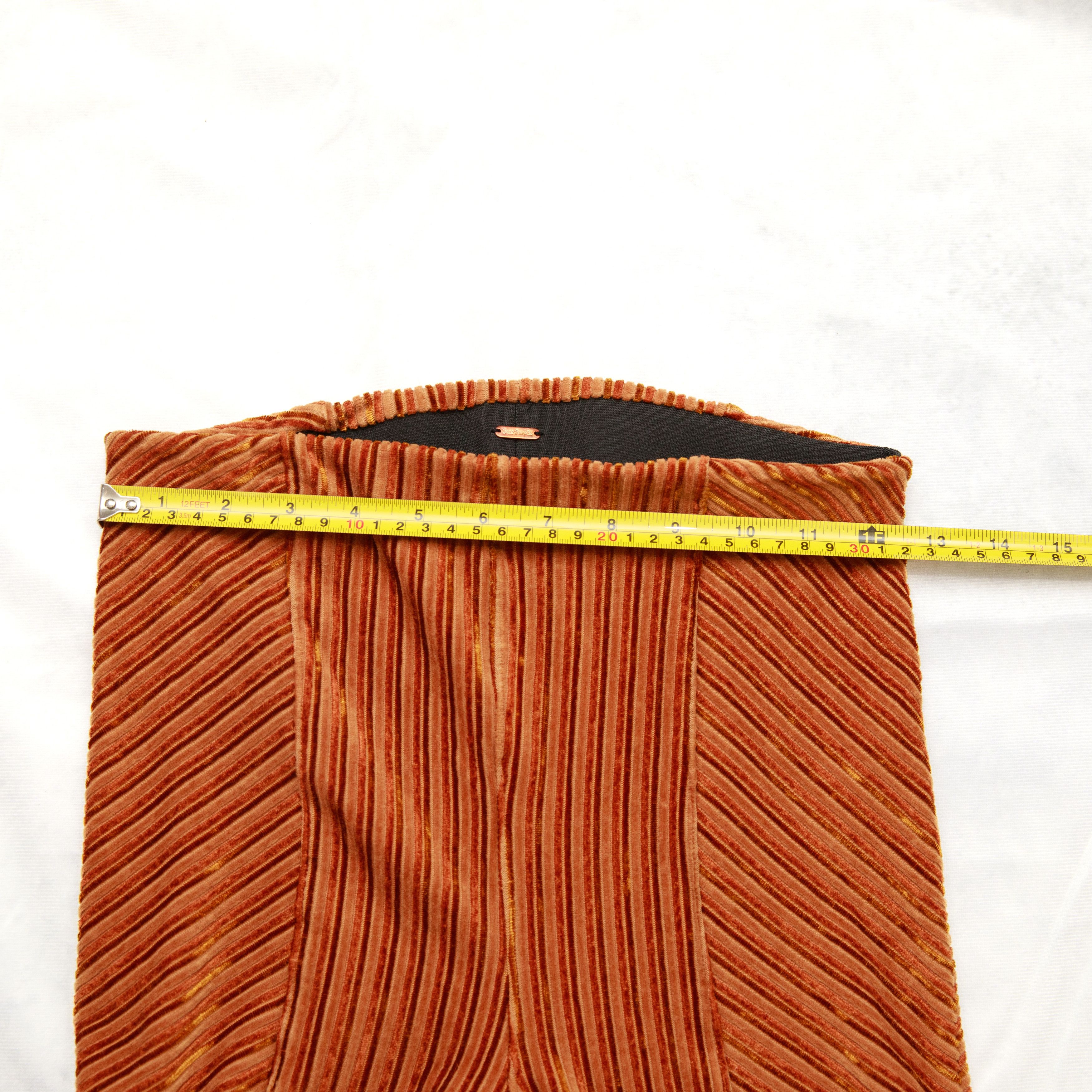 Free People Free People Penny Pull on Velvet Pants in Orange Brown Size 25" / US 0 / IT 36 - 10 Thumbnail