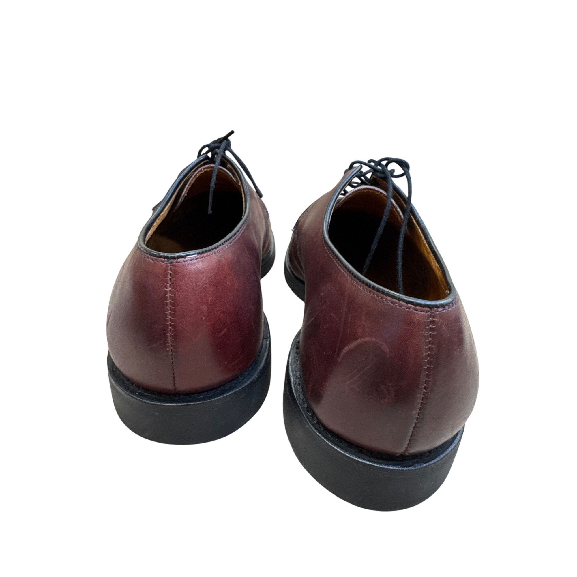 Allen Edmonds Allen Edmonds Kennett Mens Brown Leather Oxford Shoes Size 9 Size US 9 / EU 42 - 6 Thumbnail
