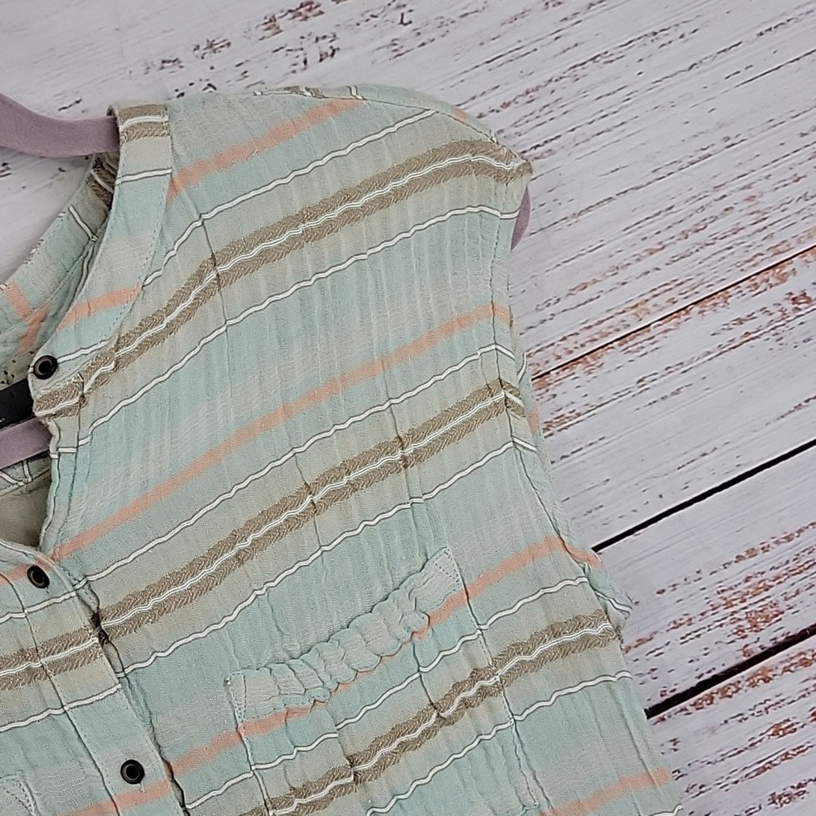 Prana prAna Mint Plaid Shirt Dress Size Small Size S / US 4 / IT 40 - 13 Thumbnail