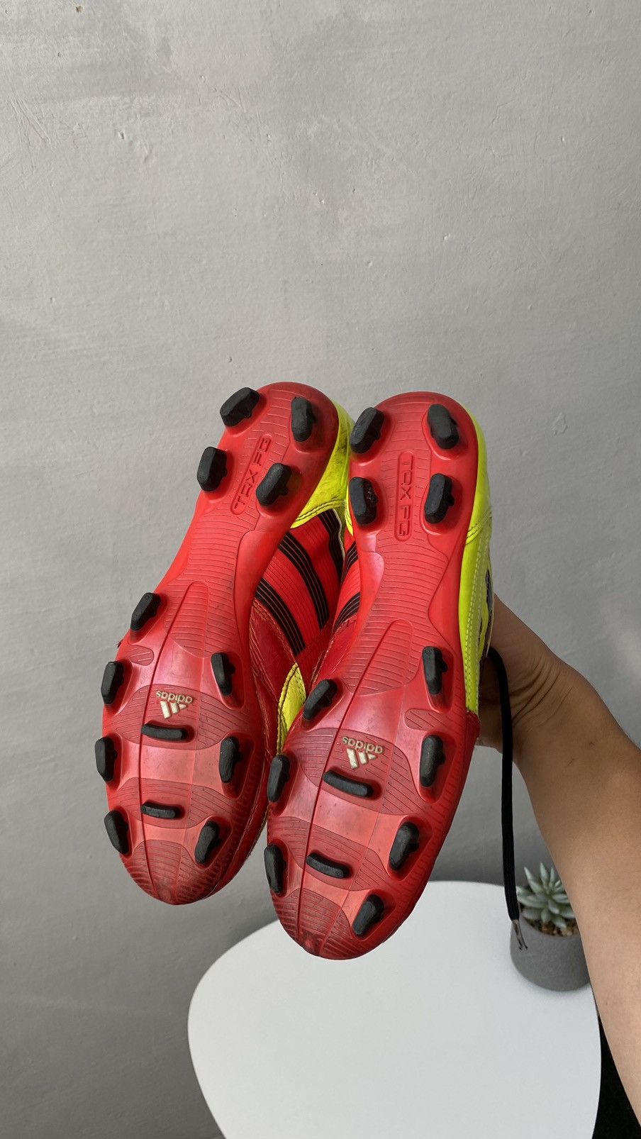 Adidas × Vintage Rare Adidas Predator X TRX Fg soccer cleats vintage shoes Size US 6.5 / EU 39-40 - 7 Thumbnail