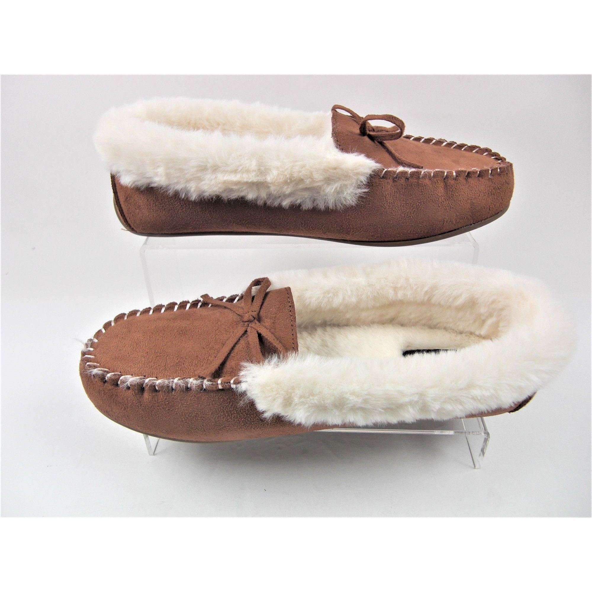 Nautica Nautica Shearling Women's Moccasin Suede Loafers Slip On Sho Size US 8 / IT 38 - 1 Thumbnail