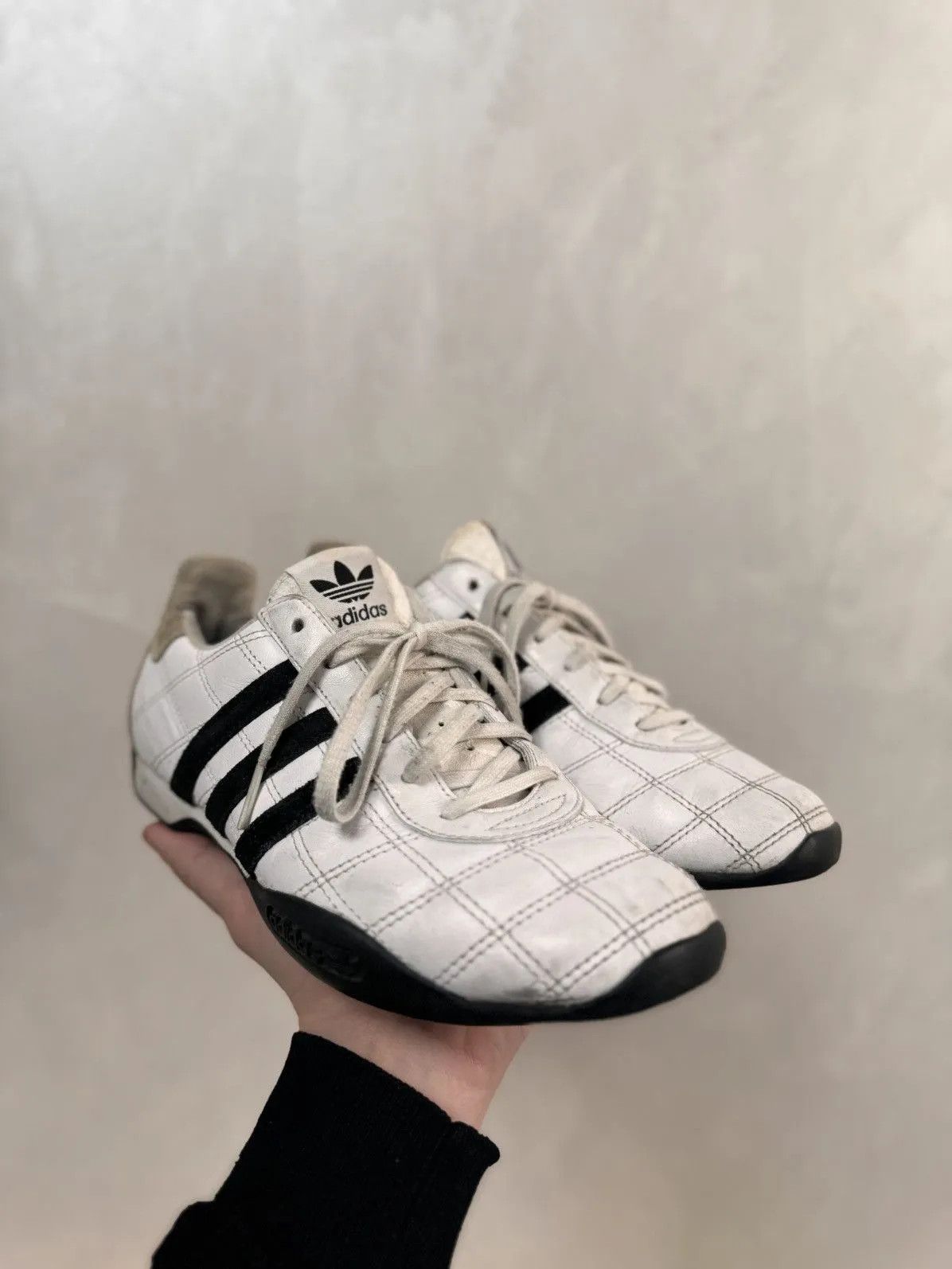 Adidas × Vintage VINTAGE TUSCANY LEATHER SHOES SNEAKERS Y2K F1 Moto Size US 6 / IT 36 - 8 Thumbnail